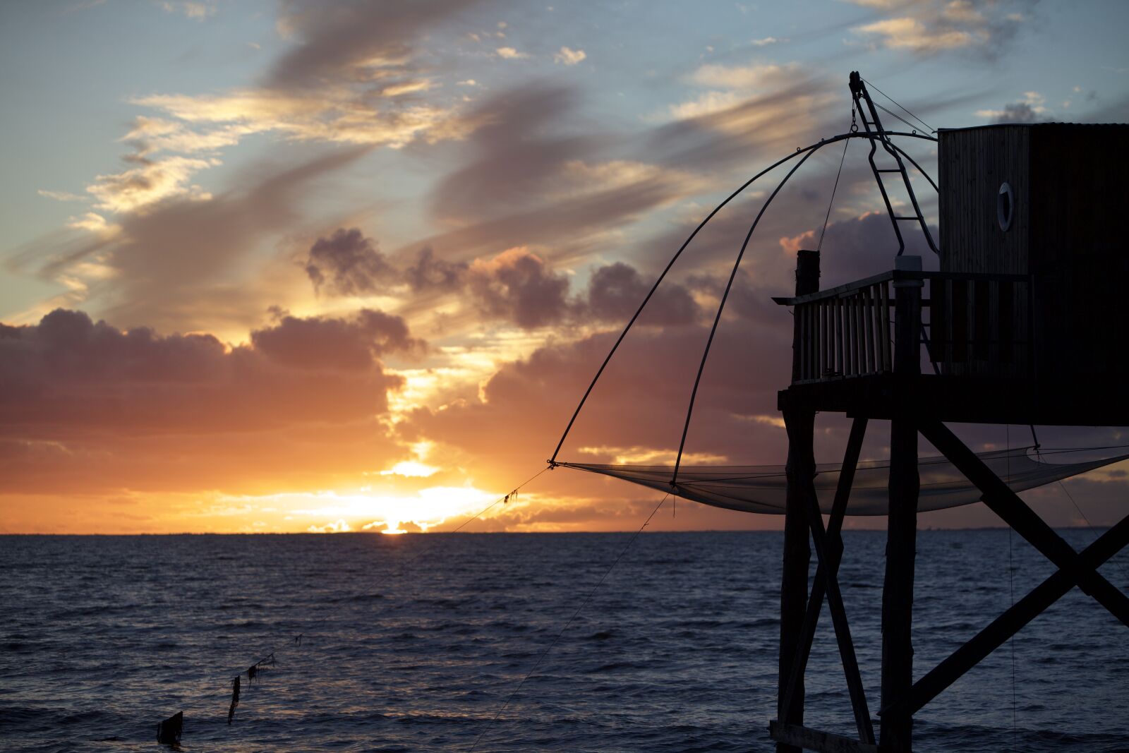 Canon EOS 5D Mark II sample photo. Sunset, sea, body of photography