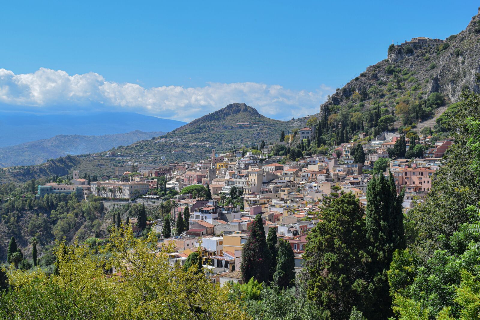 Nikon D5300 sample photo. Taormina, city, italy photography