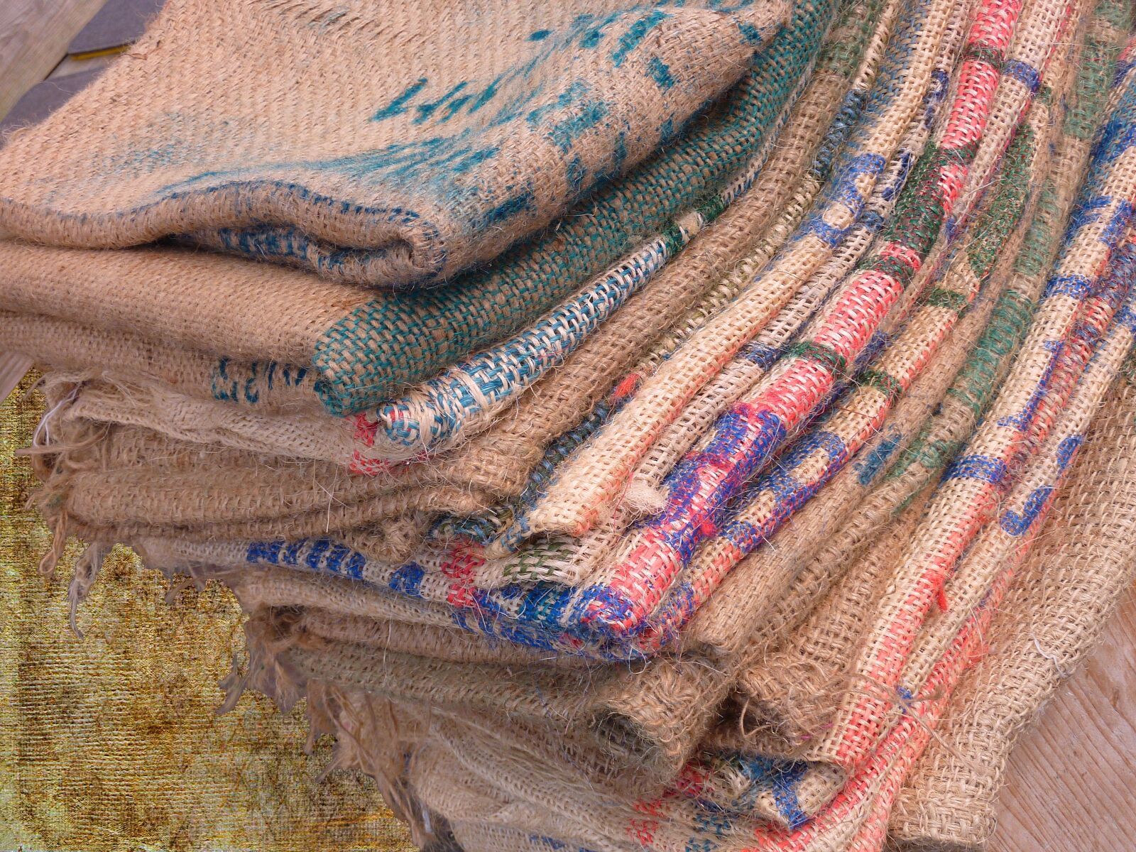Panasonic DMC-TZ7 sample photo. Coffee bags, coffee, bags photography
