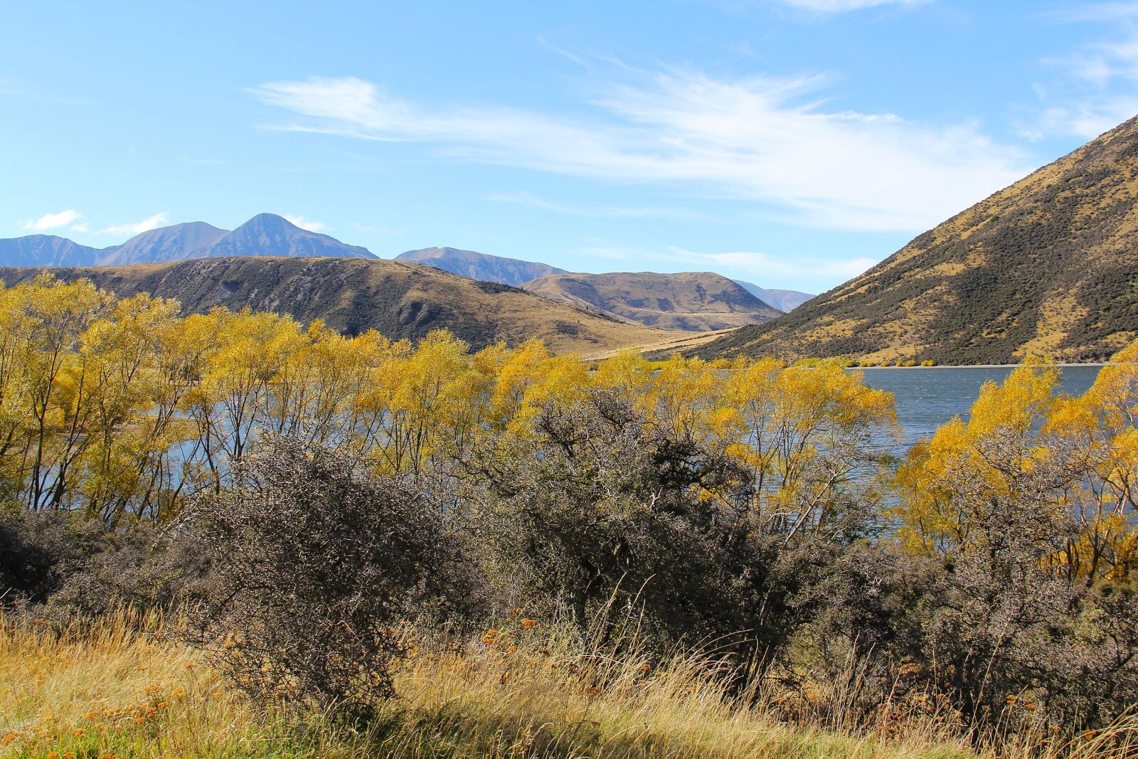 Canon EF-S 18-200mm F3.5-5.6 IS sample photo. Blue sky, nature, lake photography