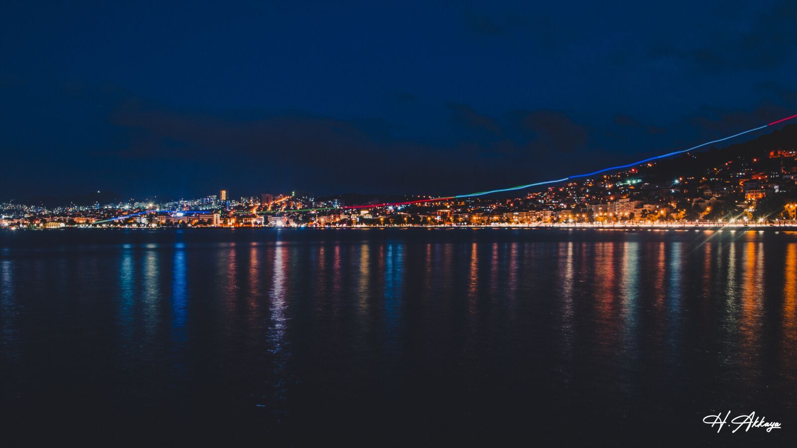 Nikon D5100 sample photo. Army, landscape, night photography