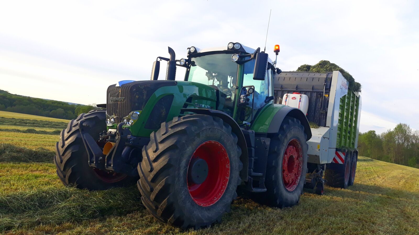 Samsung Galaxy J7 sample photo. Tractor, silage, cereals photography