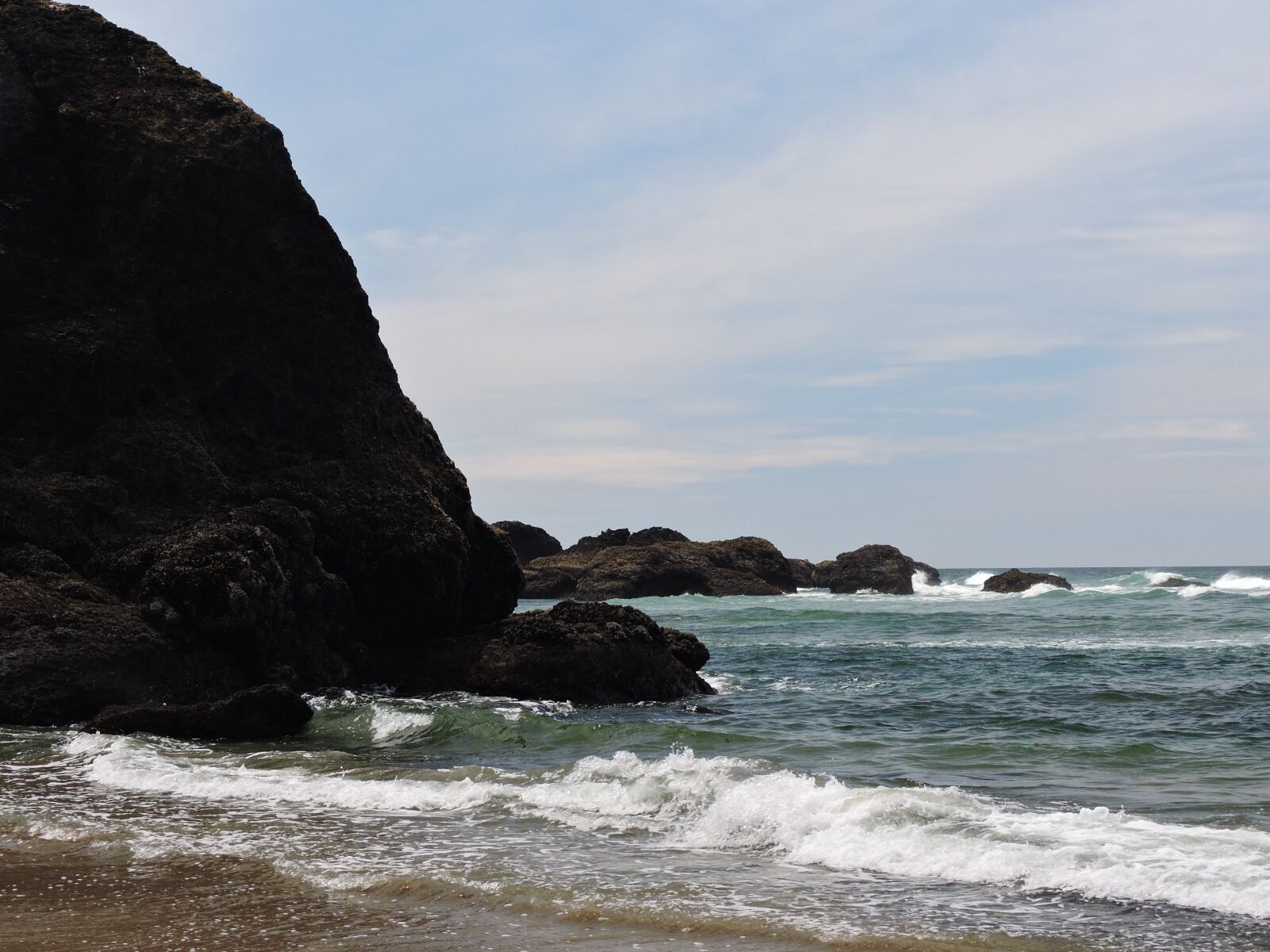 Nikon Coolpix P600 sample photo. Coast, oregon coast, ocean photography
