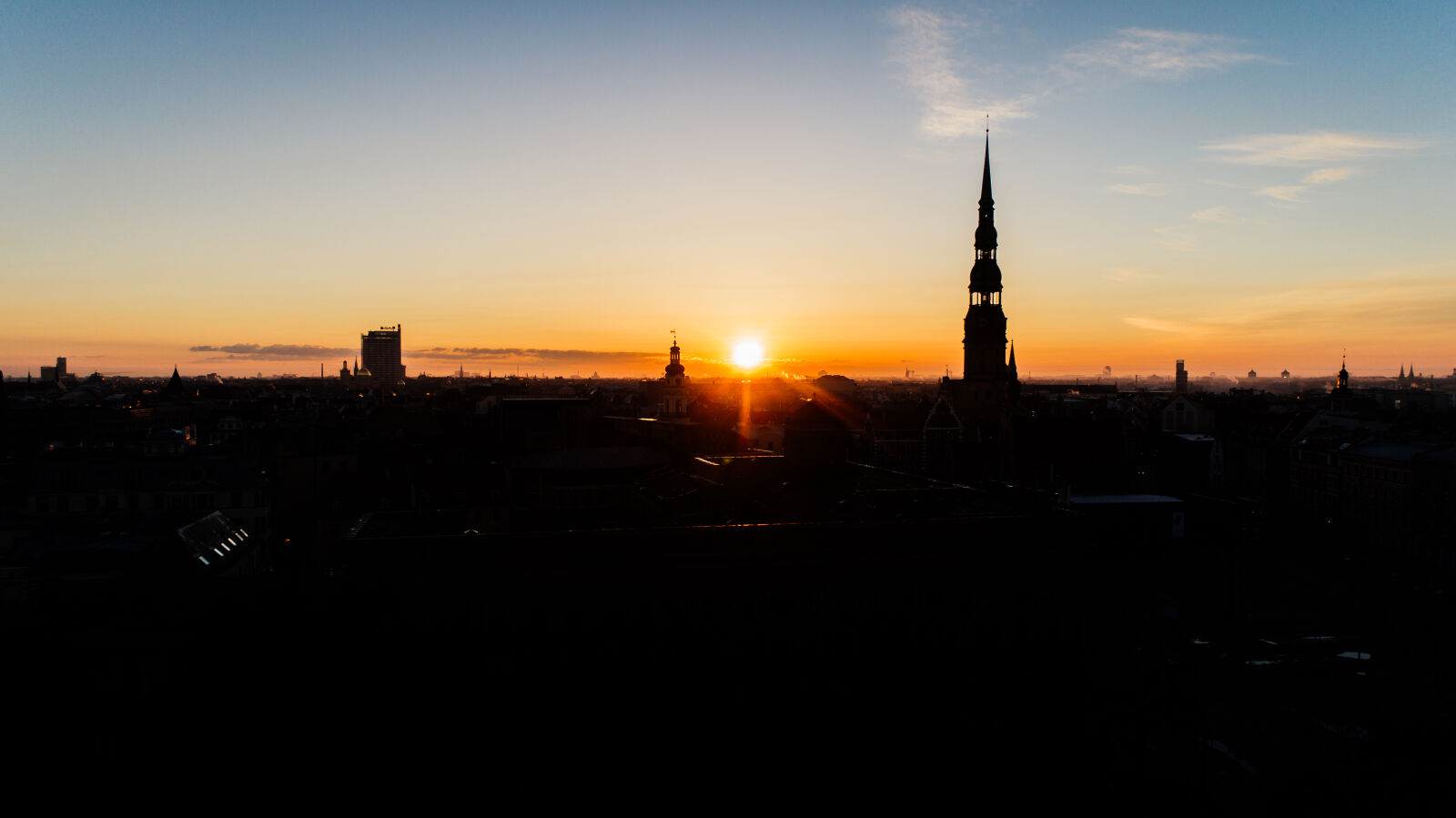 DJI FC6310 sample photo. City, landscape, clouds, building photography