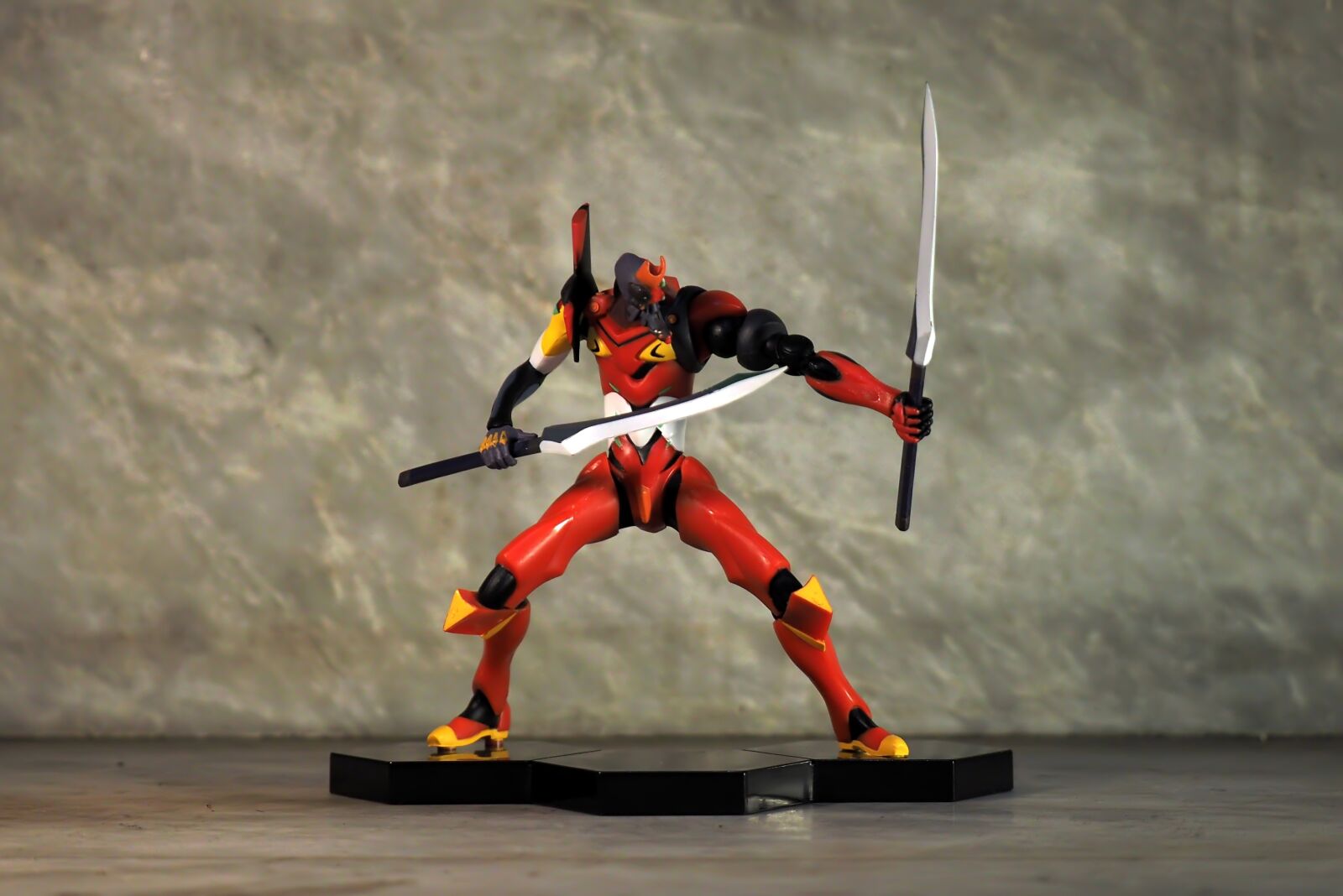 Olympus OM-D E-M1 sample photo. Evangelion evolution unit-02y, robot photography