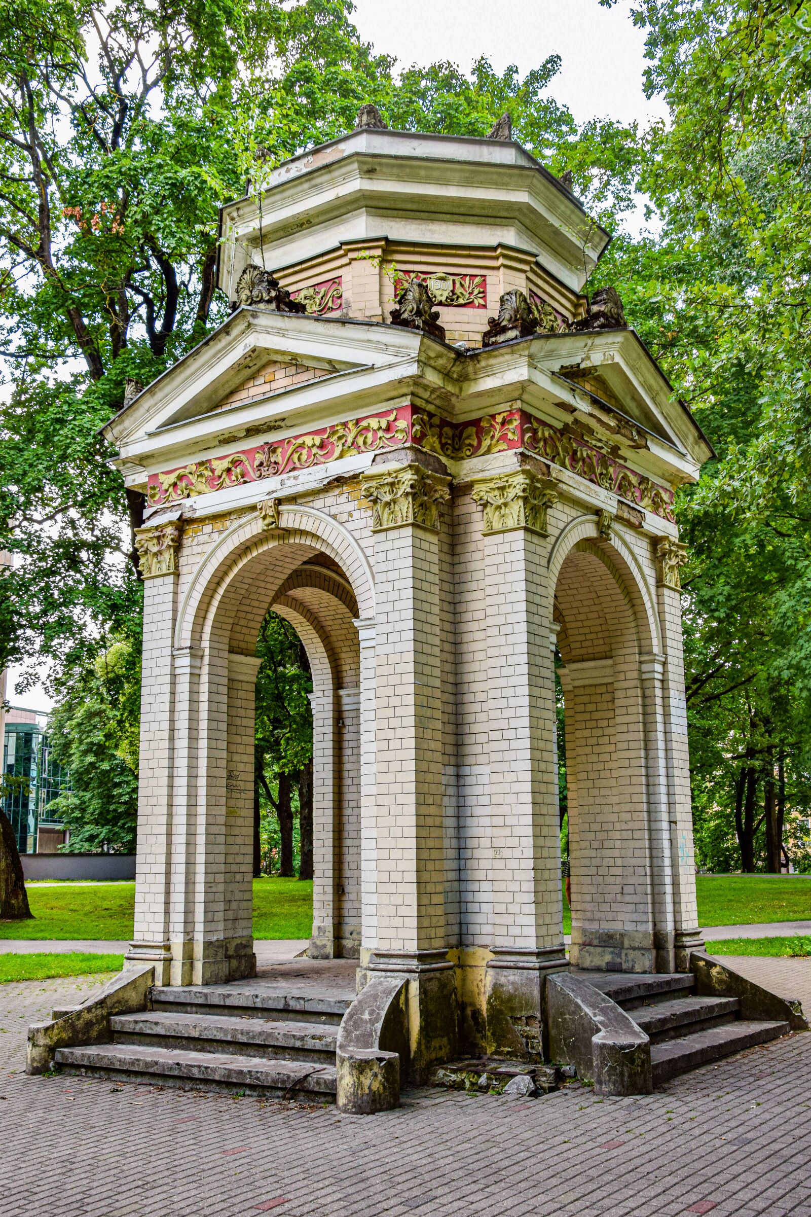 Nikon D5300 sample photo. Riga, pavilion, city park photography