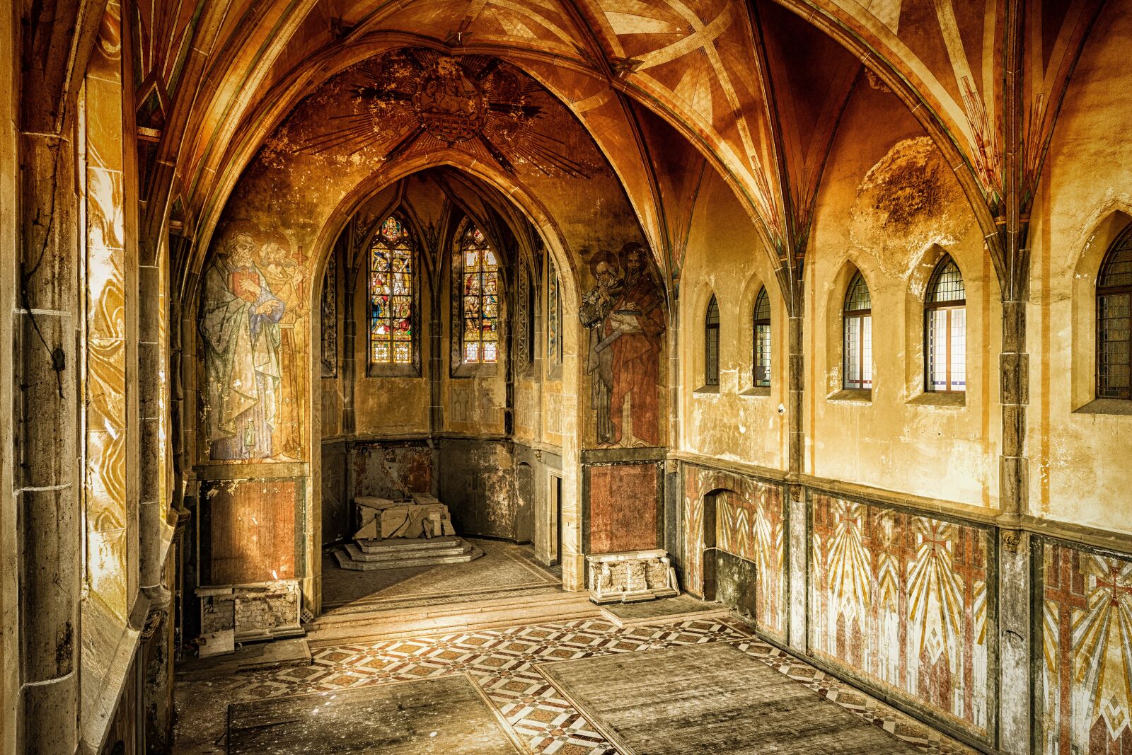 Nikon D3300 sample photo. Hall, lost places, pforphoto photography