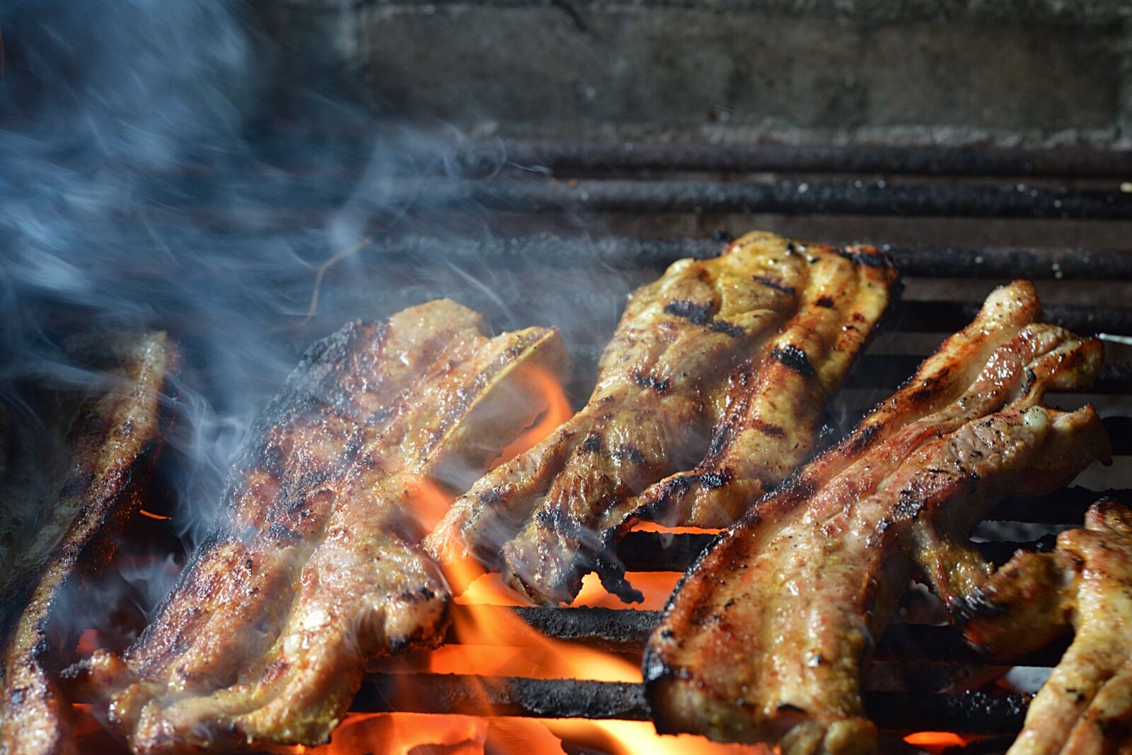 Nikon D3200 sample photo. Meat, roast, food photography