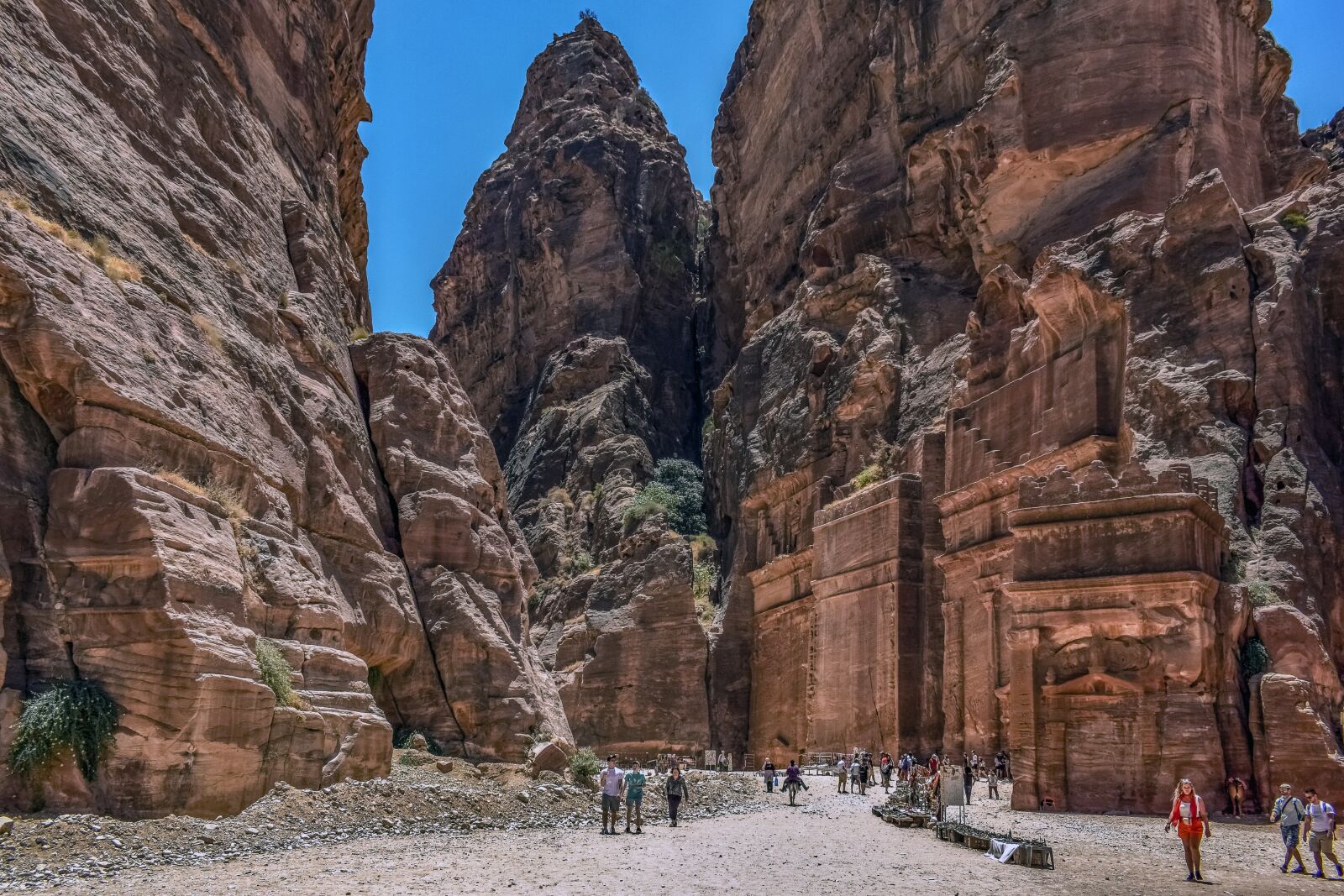 Nikon D3300 sample photo. Al siq canyon, canyon photography