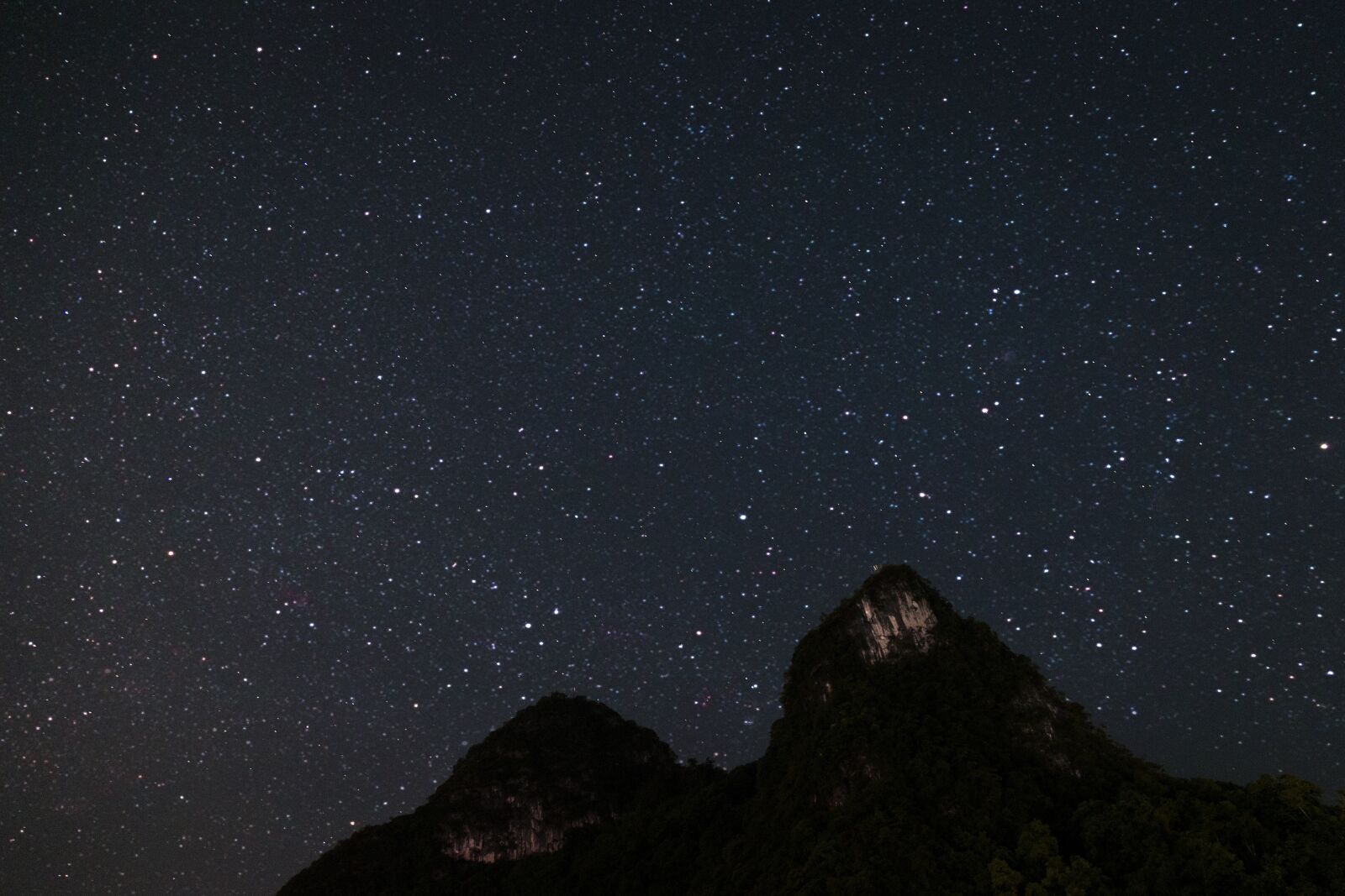 Canon EOS 6D + Canon EF 24-105mm F4L IS USM sample photo. Starry sky, the night photography