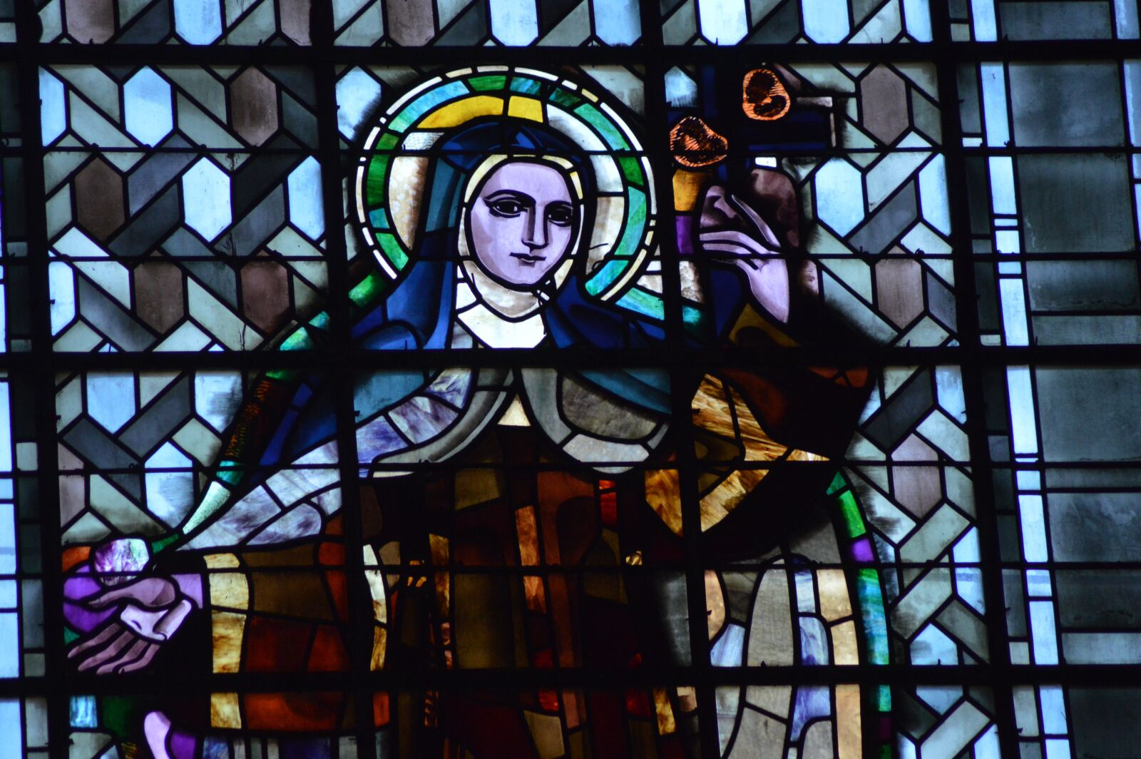 Nikon D3200 sample photo. Stained glass, window, church photography