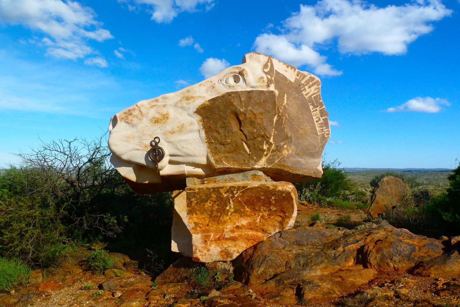 Panasonic Lumix DMC-ZS5 (Lumix DMC-TZ8) sample photo. Broken hill, outback, landscape photography