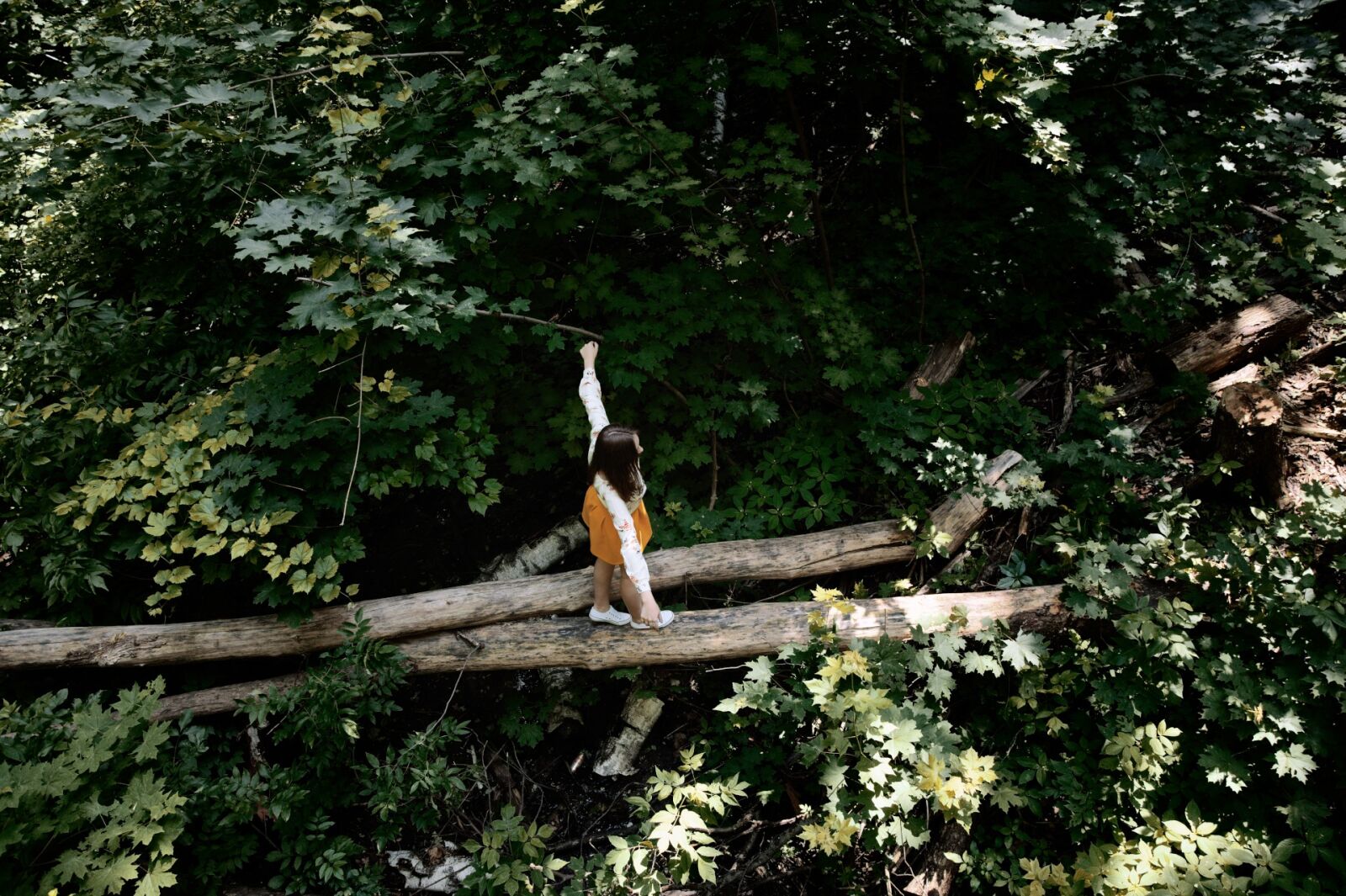 Canon EOS 5D Mark II sample photo. Girl, balance beam, stroll photography