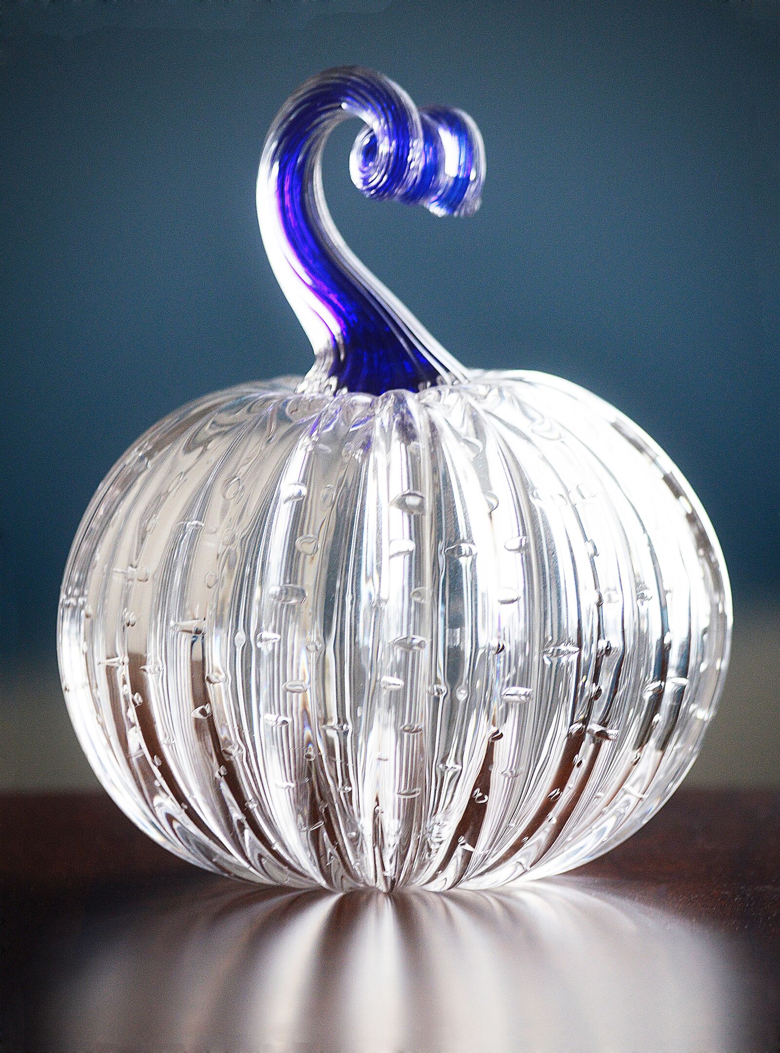 Nikon D3200 sample photo. Pumpkin, crystal, glass photography