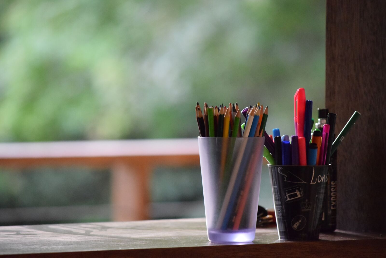 Nikon D5300 sample photo. Pencil, table, wood photography