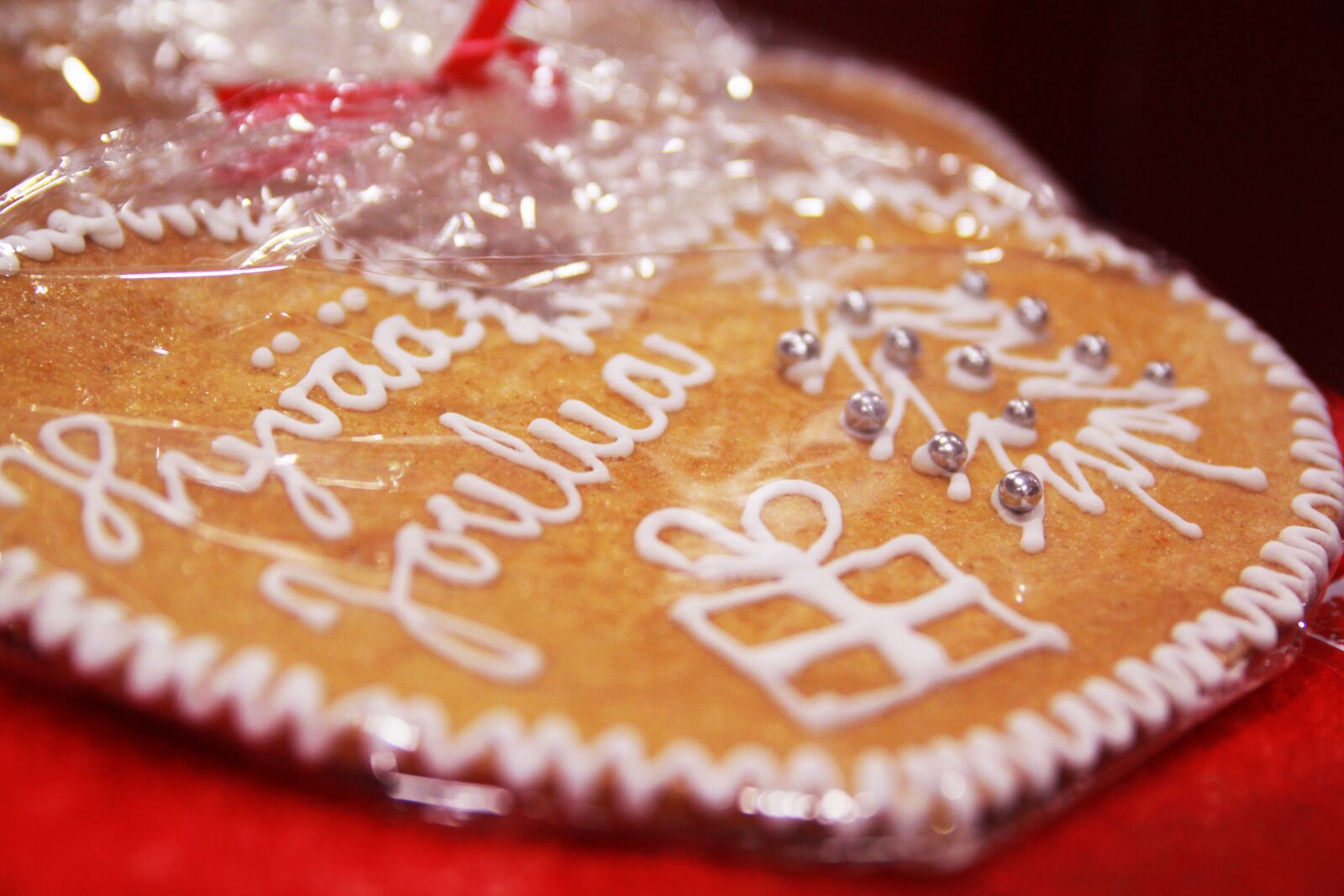 Canon EOS 550D (EOS Rebel T2i / EOS Kiss X4) sample photo. Gingerbread, gift, christmas photography
