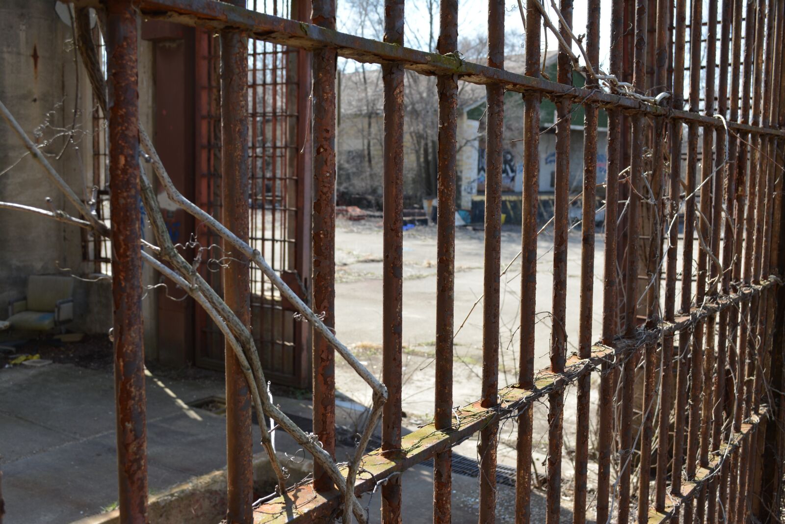 Nikon D5200 sample photo. Prison, joliet, bar photography