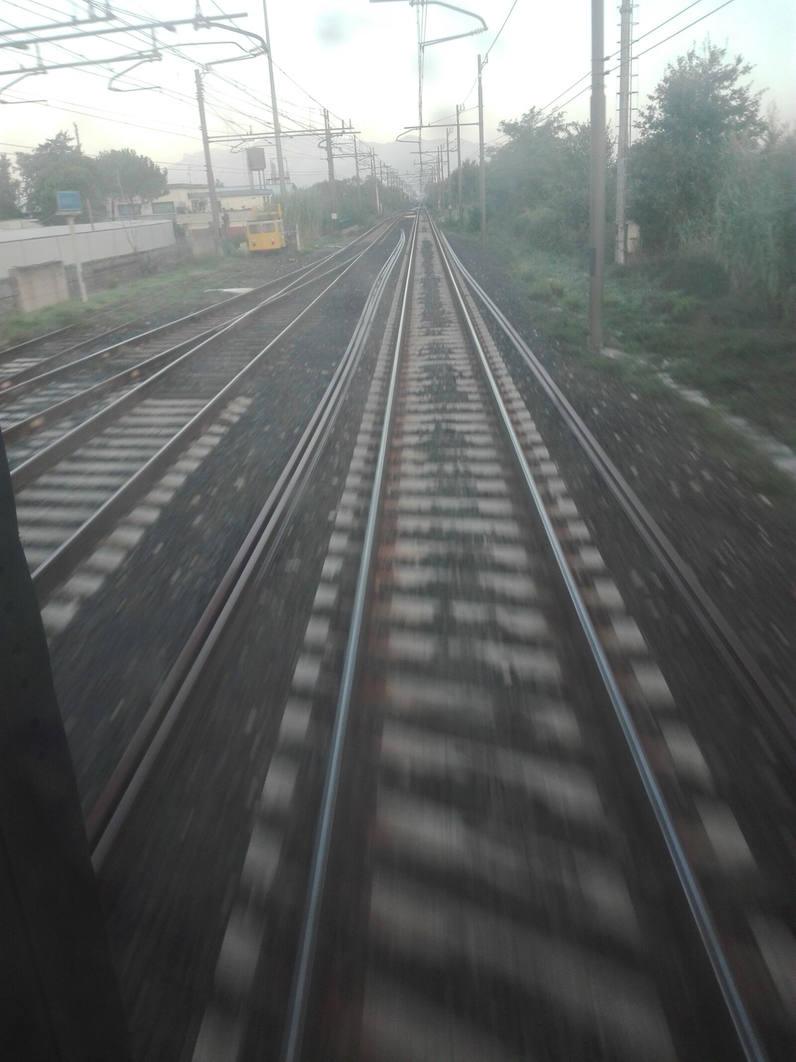 HUAWEI P8 Lite sample photo. Tracks, train, trip photography