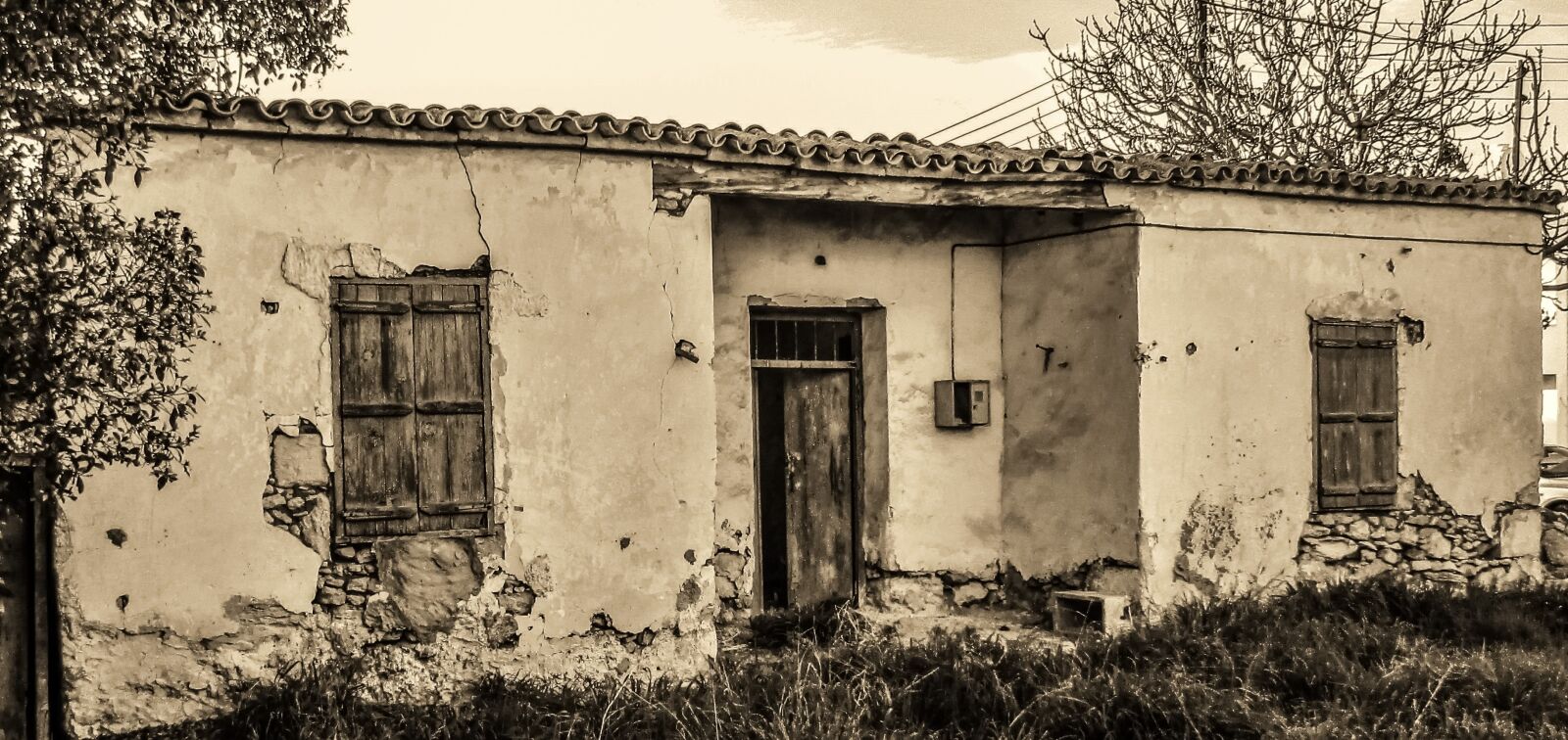 Canon PowerShot SX400 IS sample photo. Cyprus, paralimni, old house photography