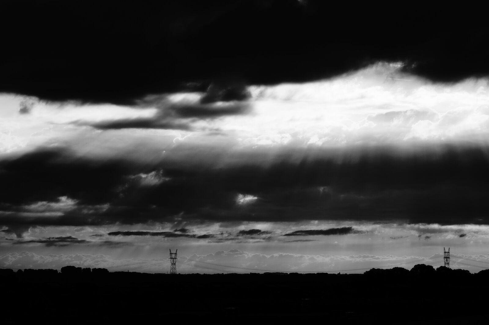 Sony SLT-A58 sample photo. Black, and, white, ray photography