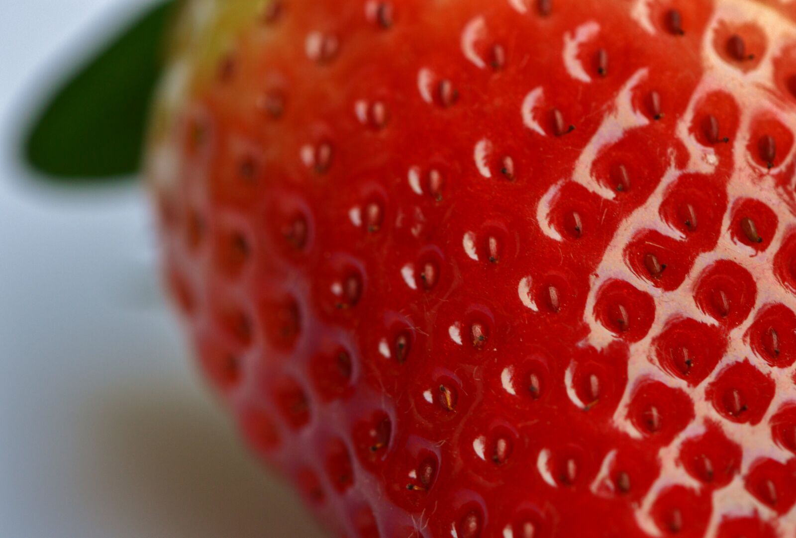 Nikon D3200 sample photo. Strawberries, fruit, close up photography