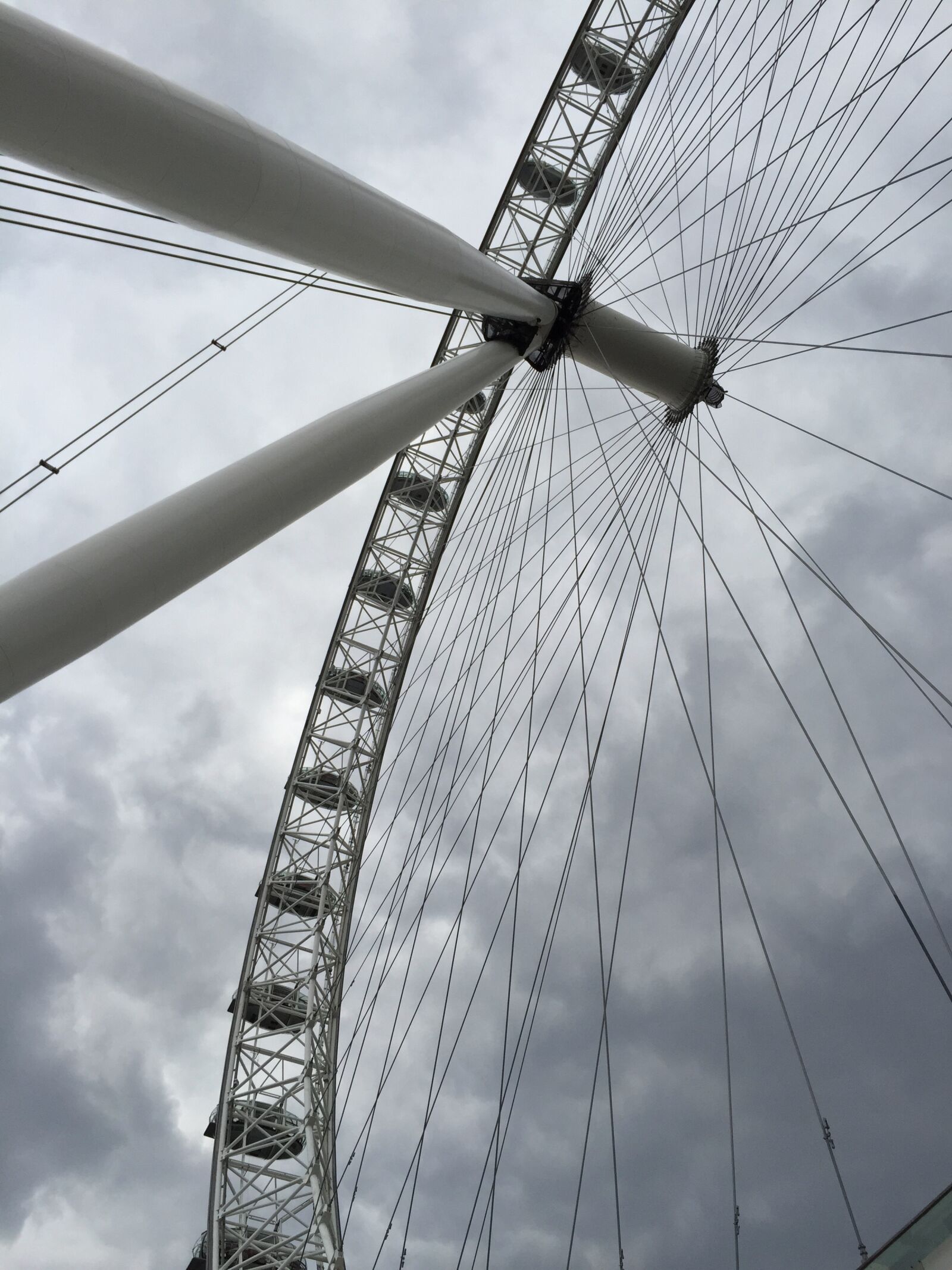 Apple iPhone 6 sample photo. Sky, london eye, england photography