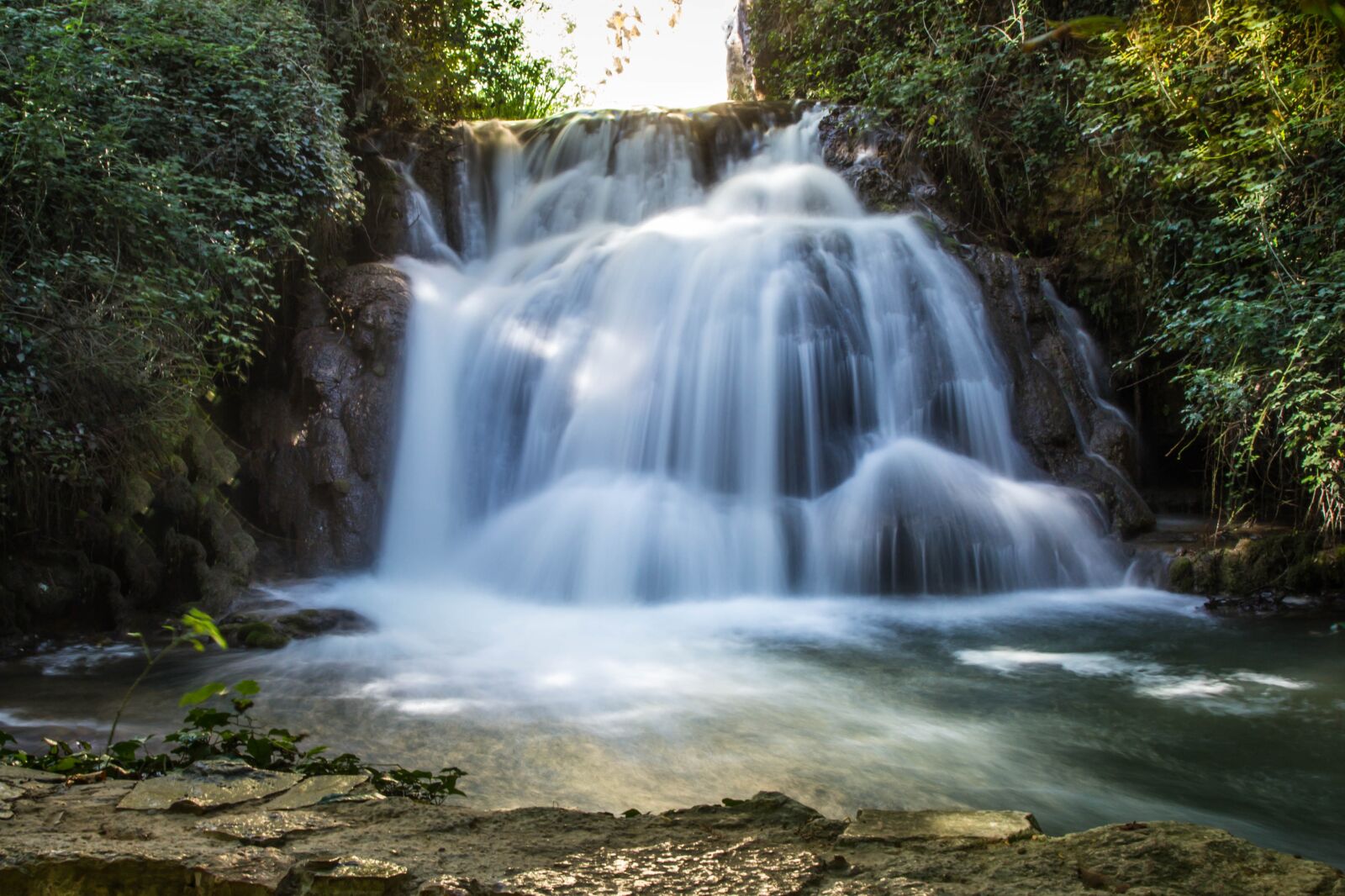 Canon EOS 60D + Canon EF 24-105mm F4L IS USM sample photo. Body of water, waterfall photography