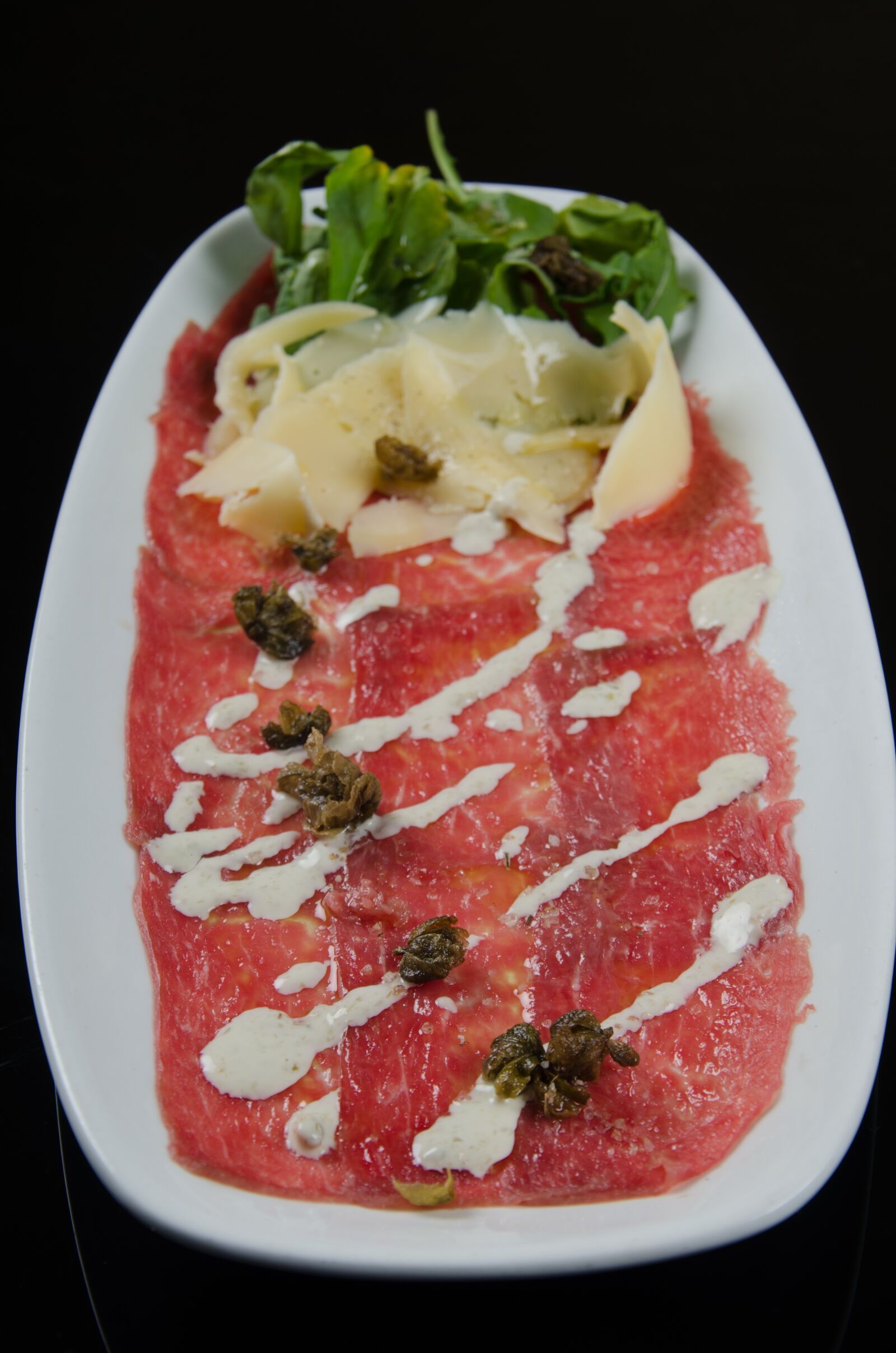 Nikon D7000 sample photo. Carpaccio di manzo, tasting photography