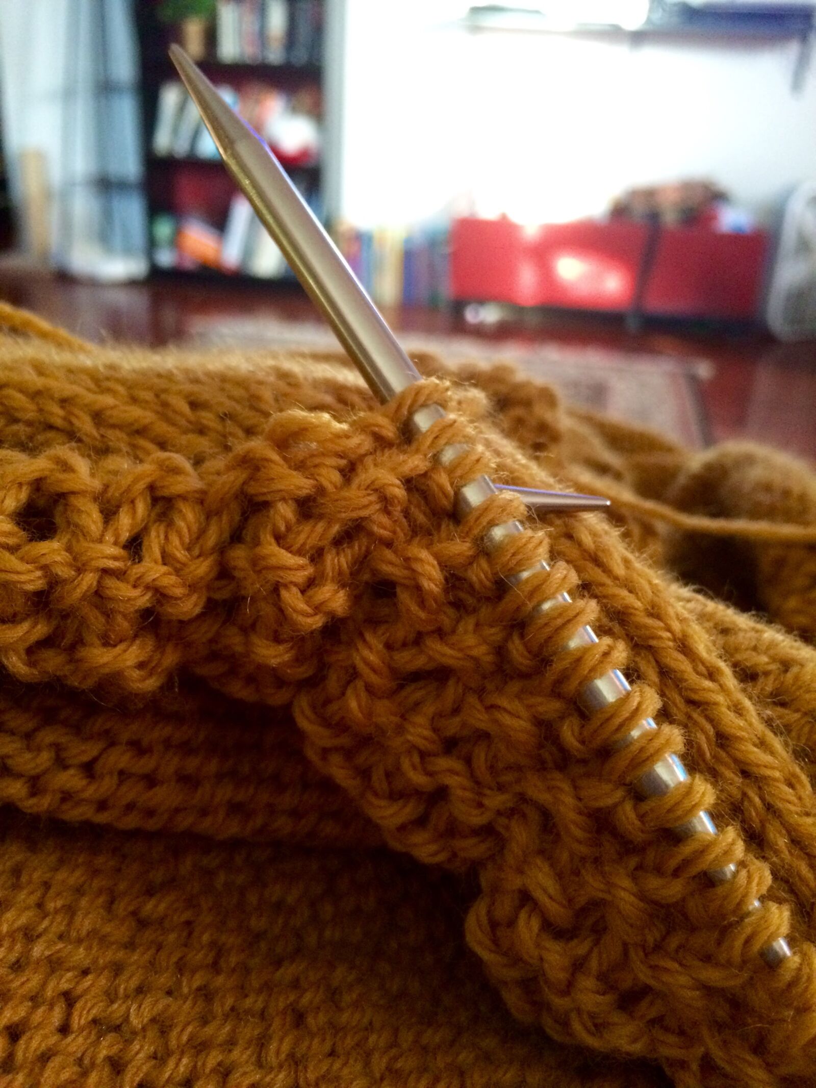 iPhone 5s back camera 4.15mm f/2.2 sample photo. Knit, knitting, knitter photography