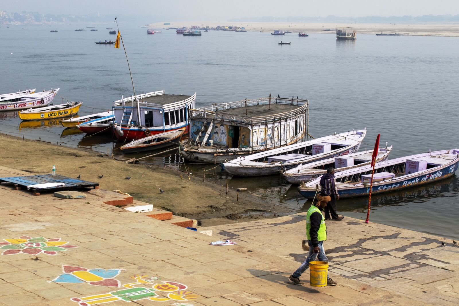 Canon EOS 7D Mark II sample photo. Travel, boats, ganges photography