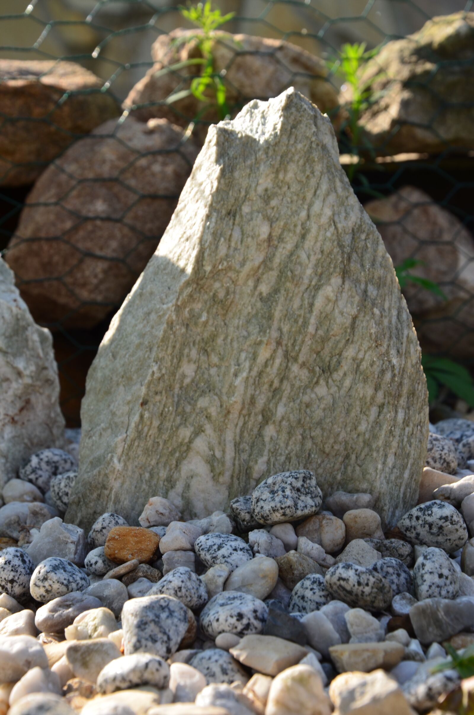 Nikon D5100 sample photo. Stone, fabric, grey photography