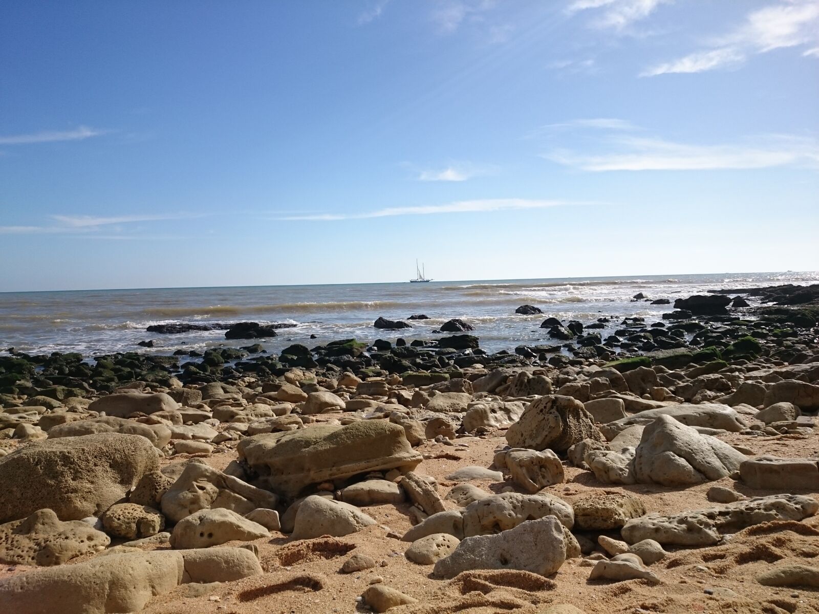 Sony Xperia Z1 sample photo. Algarve, portugal, rock photography