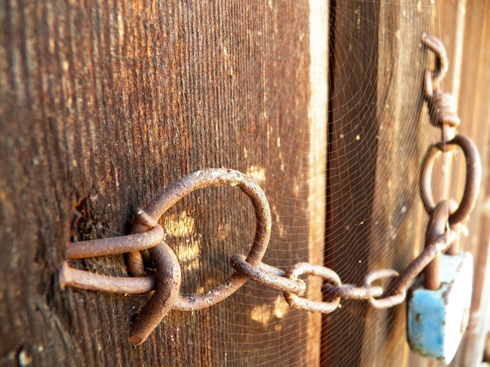 Kodak EasyShare Z990 (EasyShare Max) sample photo. Padlock, old, door photography