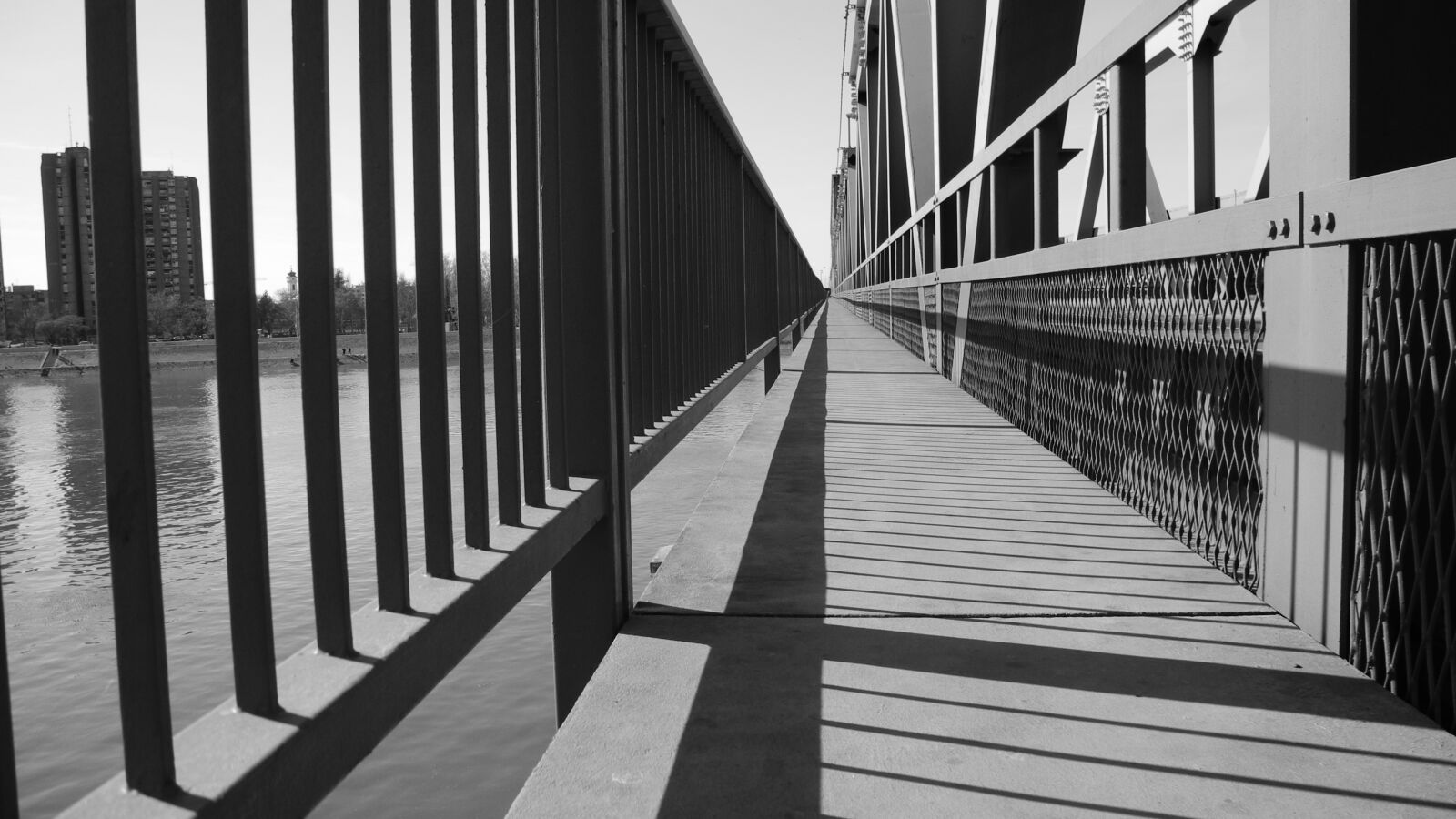 Nikon Coolpix P7000 sample photo. Bridge, danube, river, novi photography