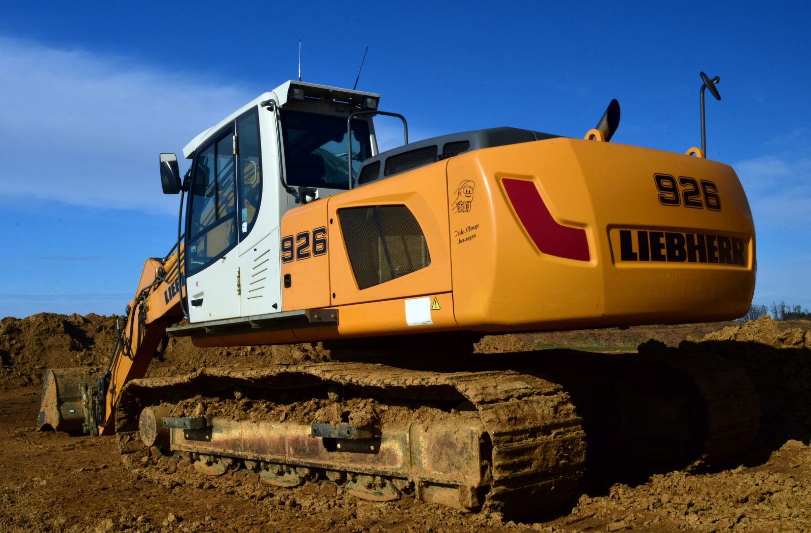 Nikon D3300 sample photo. Excavators, clay, open pit photography