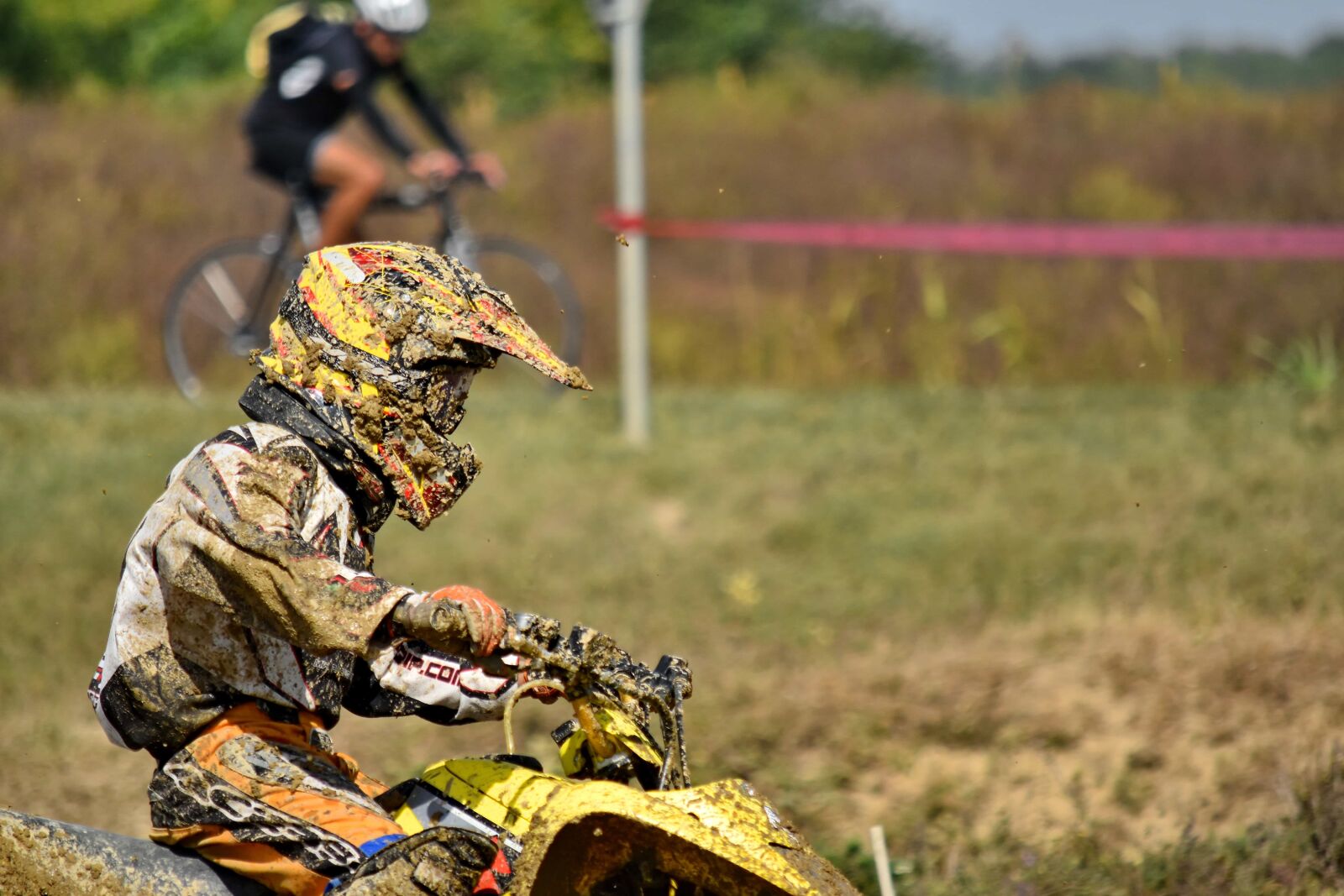 Nikon D5500 sample photo. Champion, championship, dirty, equipment photography