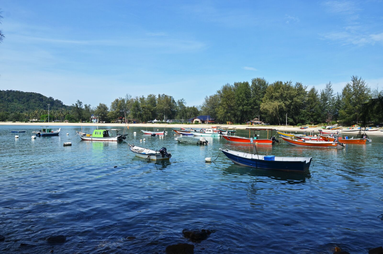 Nikon D7000 sample photo. Sea, sky, boat photography