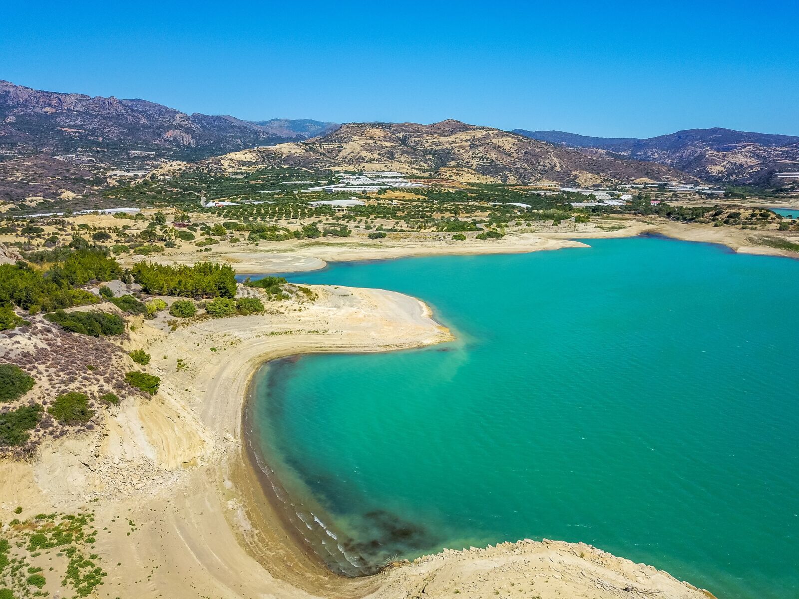 DJI FC220 sample photo. Greece, view, island photography