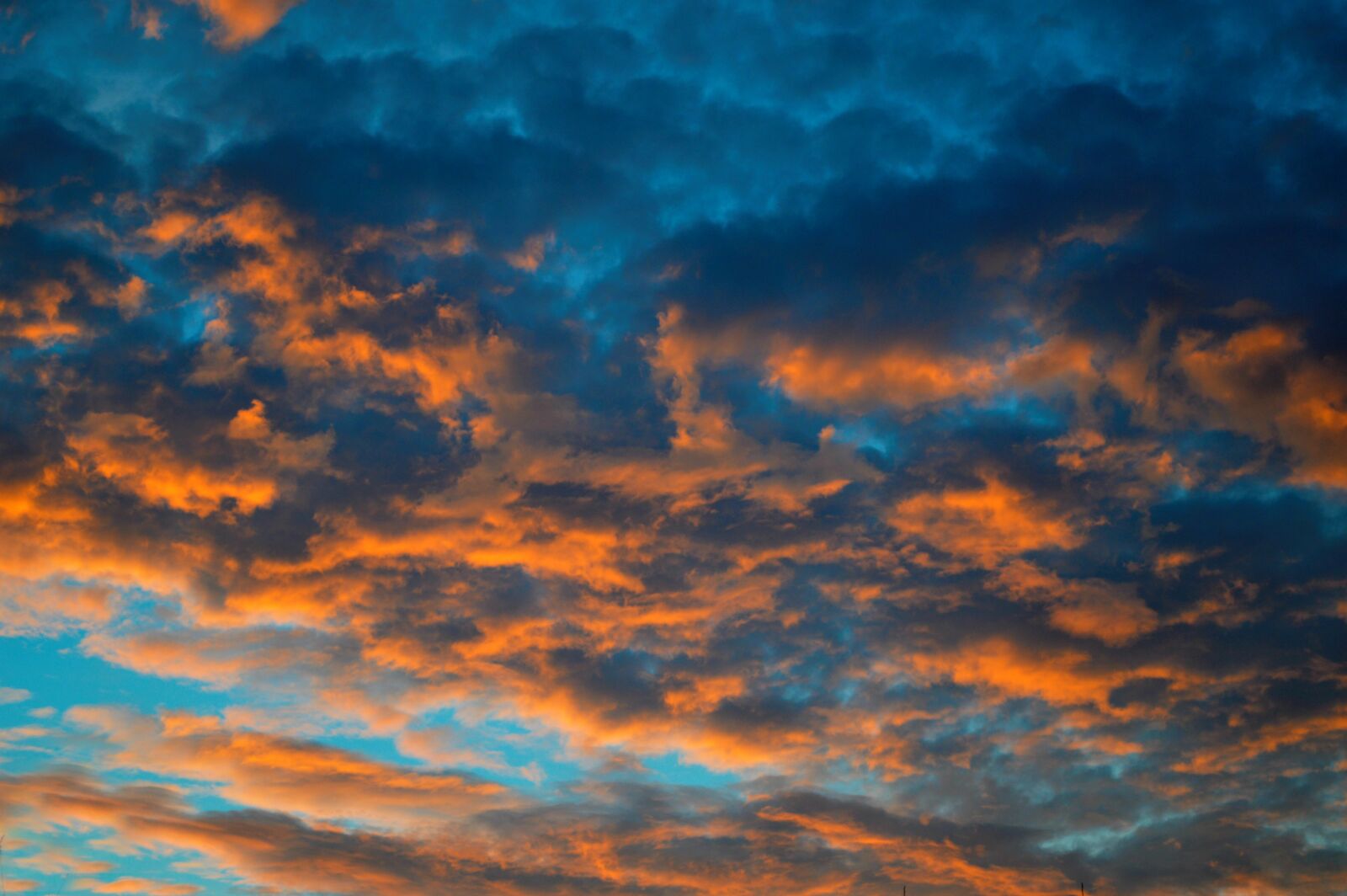 Nikon D3200 sample photo. Sunset, orange, blue photography