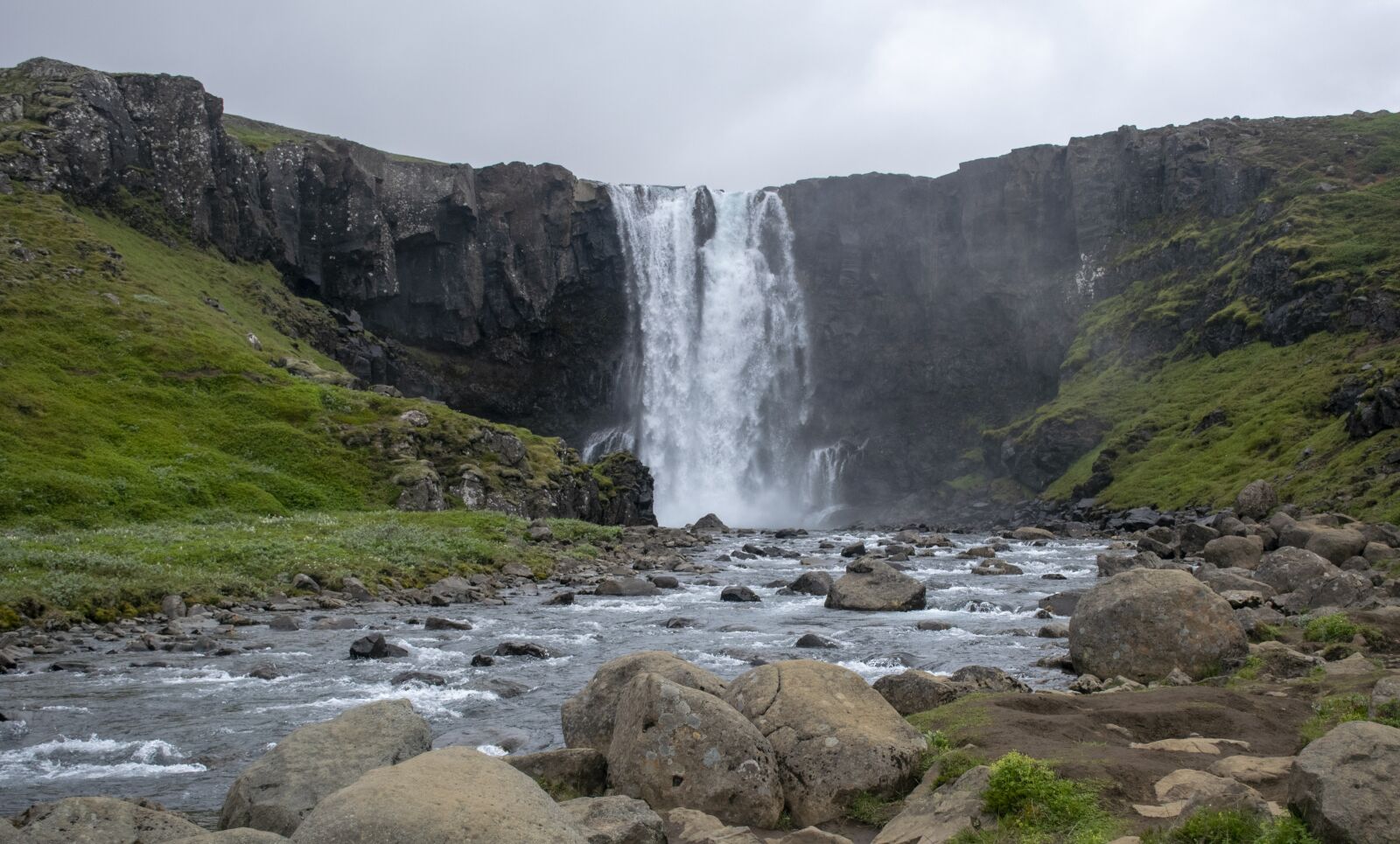 Nikon D5300 sample photo. Iceland, gufufoss, waterfall photography