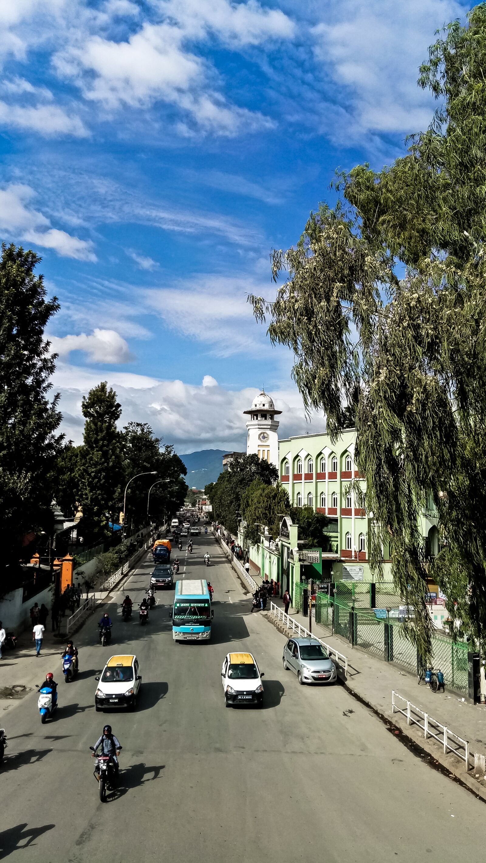 OPPO A1601 sample photo. Kathmandu, nepal, clouds photography
