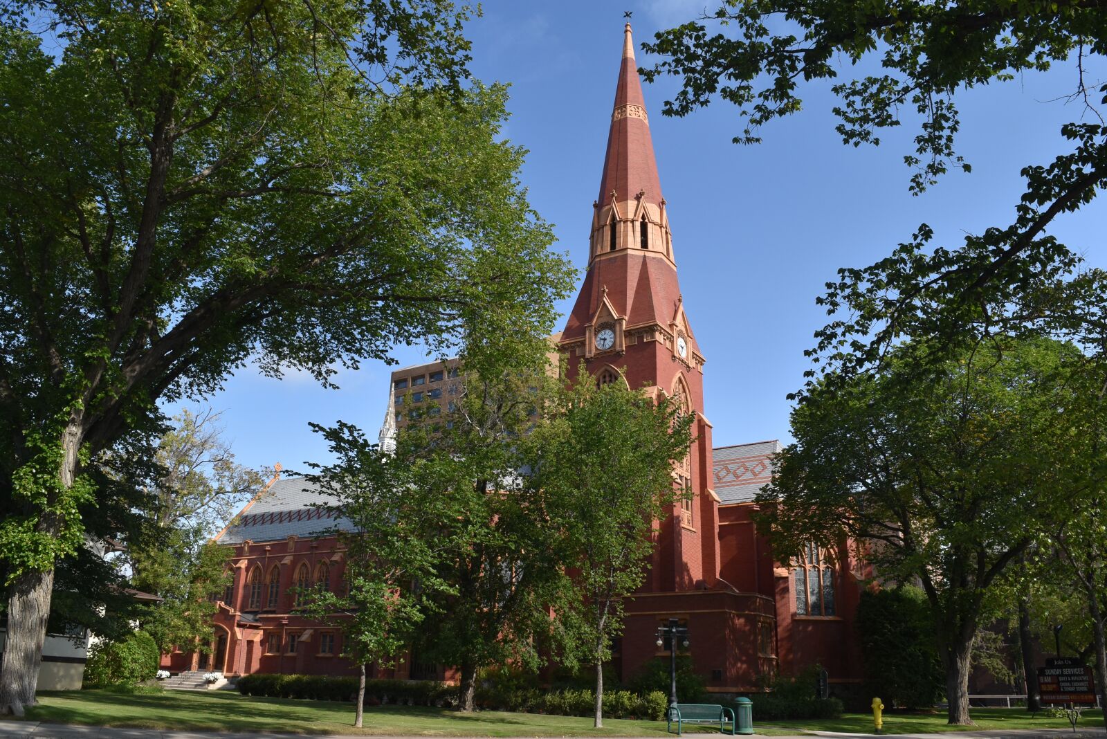 Nikon D5500 sample photo. St, johns, anglican photography