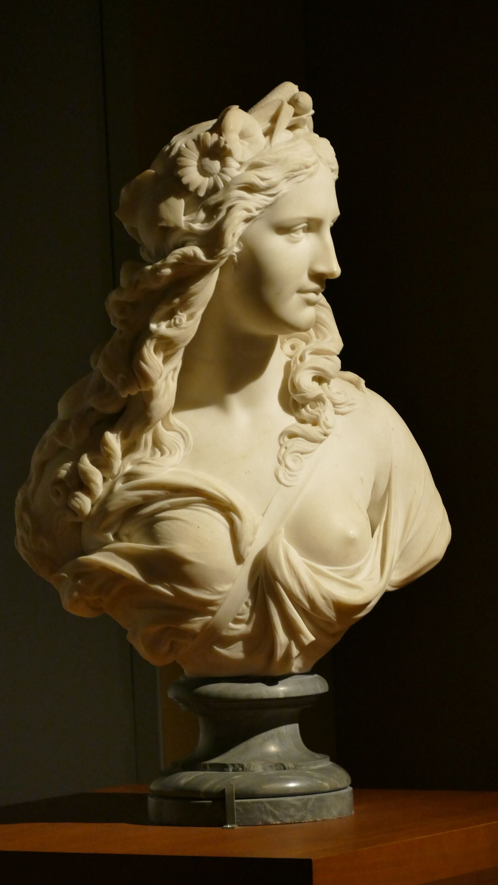 Panasonic Lumix DMC-FZ1000 sample photo. Bust, sculpture, museum photography