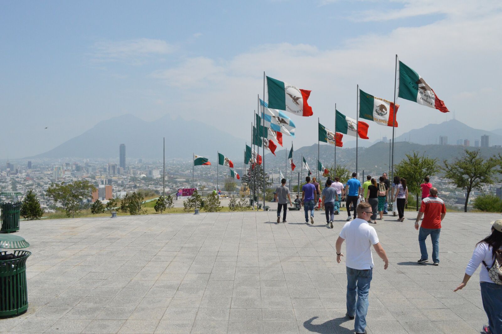 Nikon D3200 sample photo. Flag, flags, mexico photography