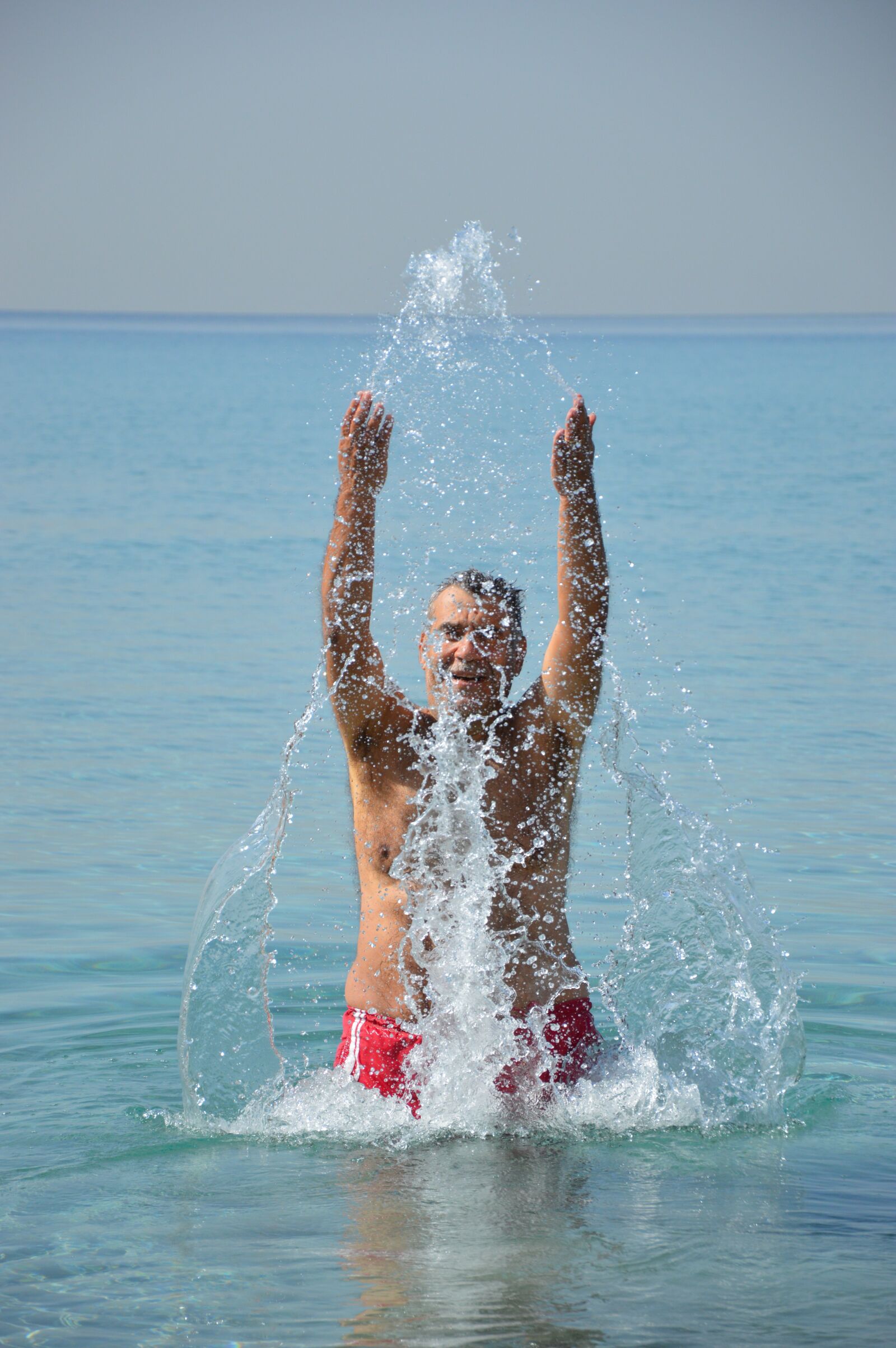 Nikon D3200 sample photo. Water, inject, water splashes photography
