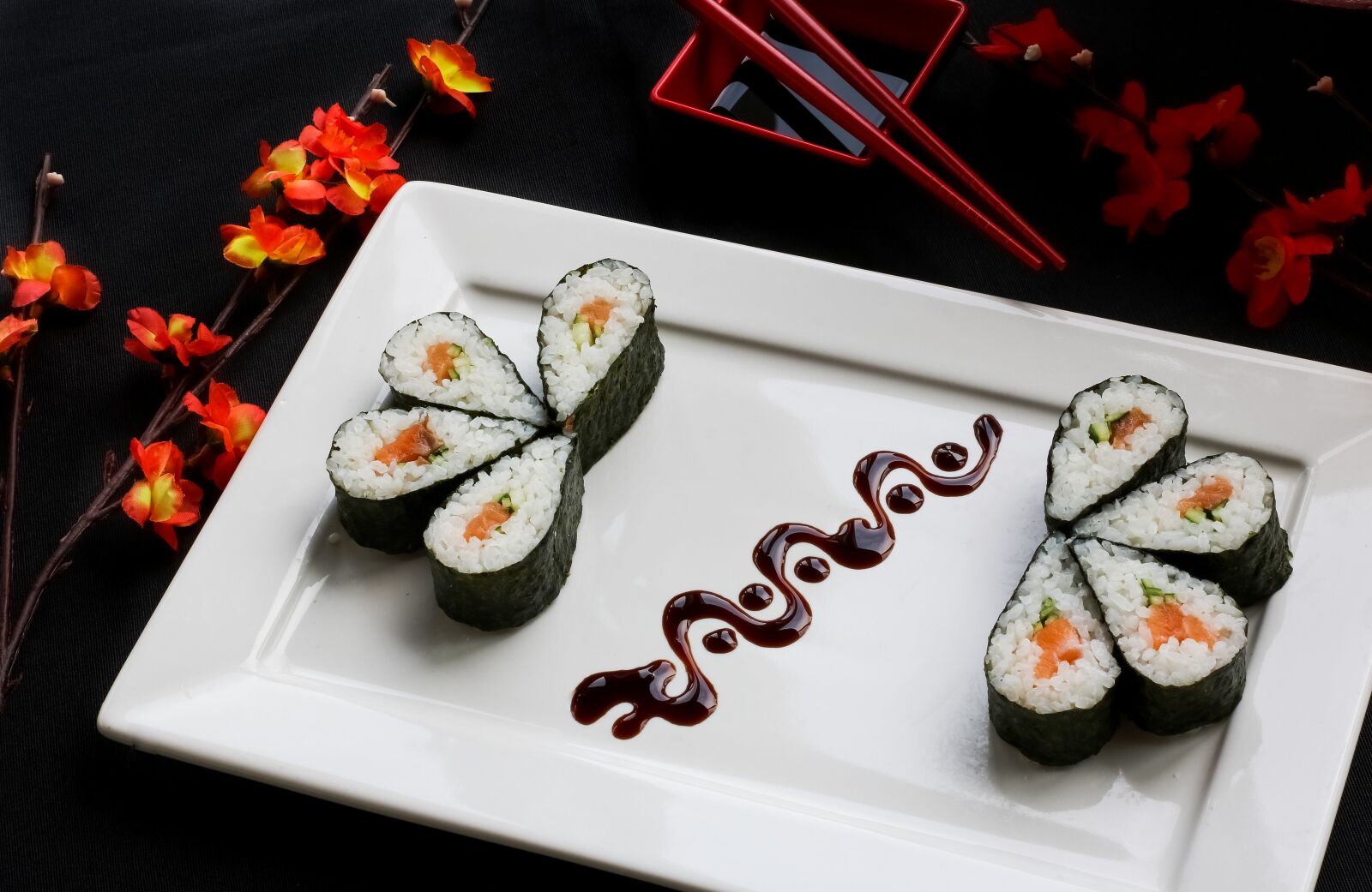 Canon EOS 750D (EOS Rebel T6i / EOS Kiss X8i) sample photo. Sushi, japanese food, japanese photography