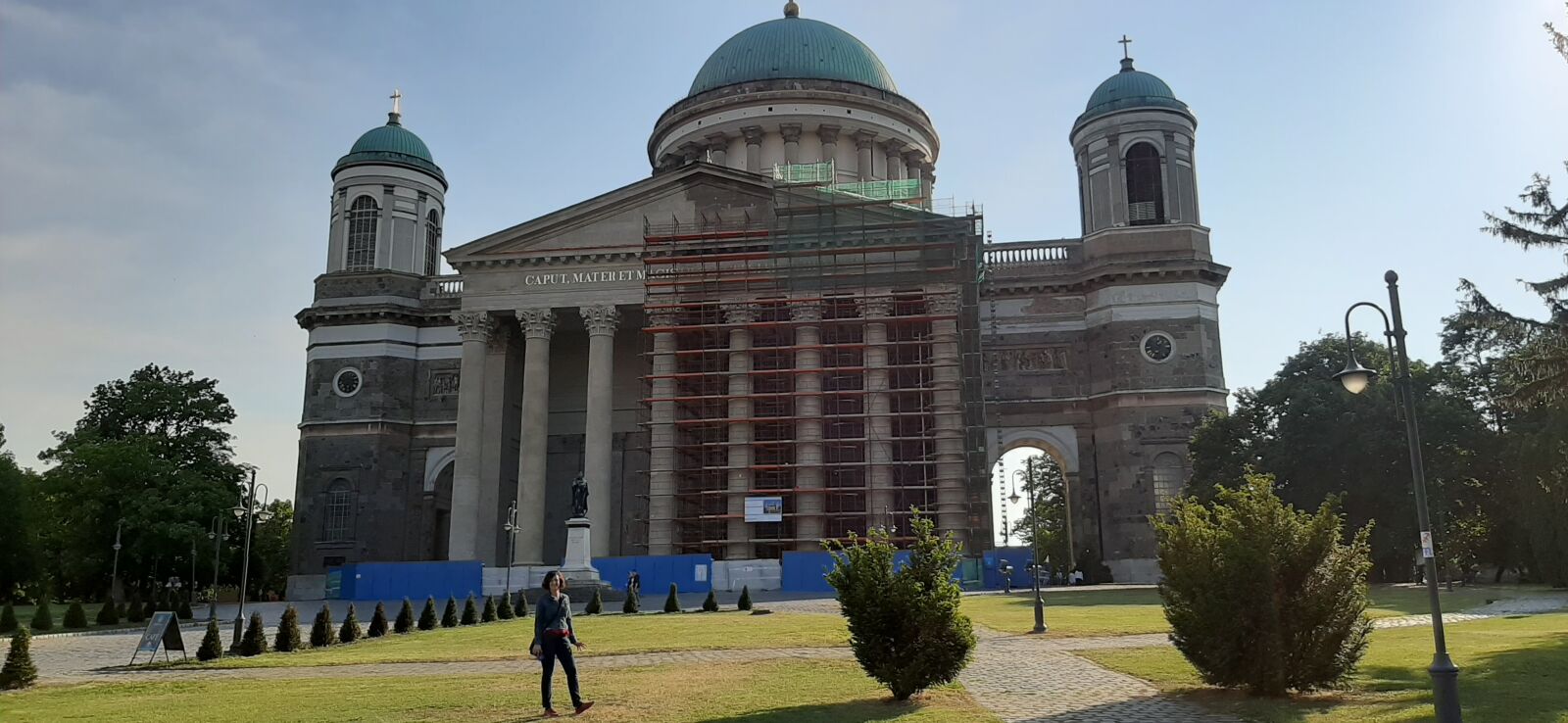 Samsung Galaxy A50 sample photo. Esztergom, hungary, architecture photography