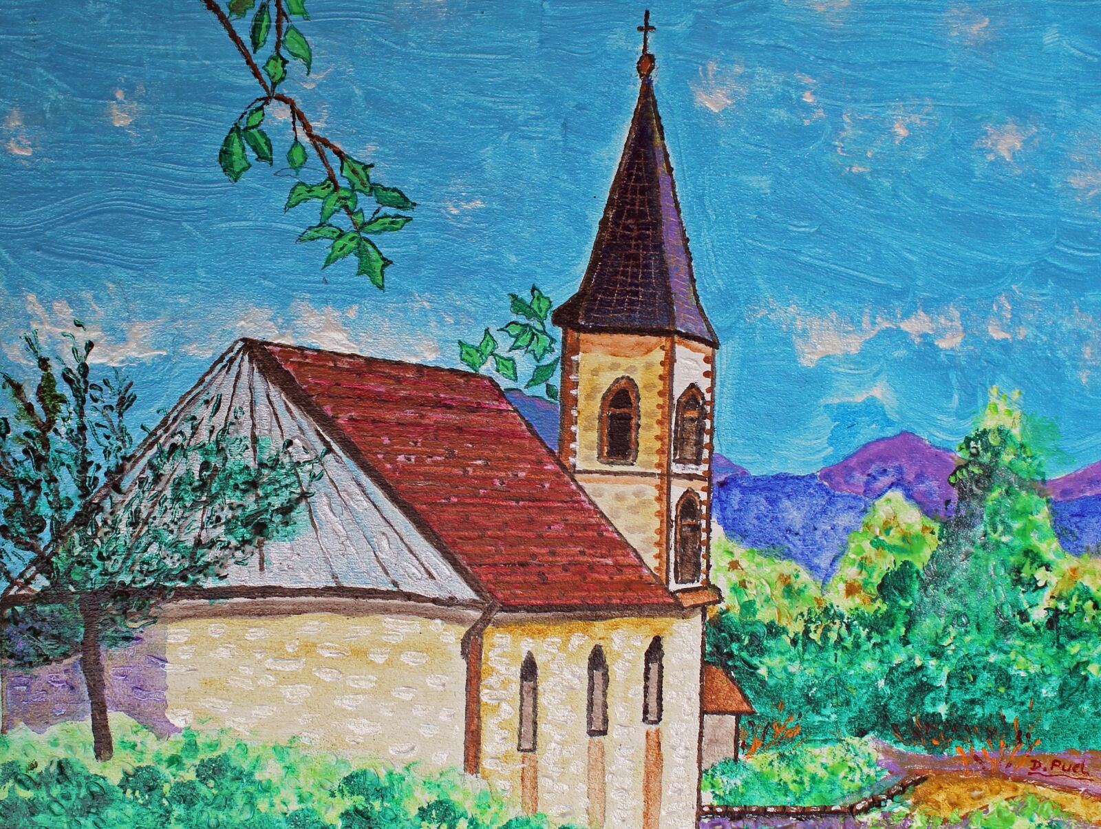 Canon EOS 1100D (EOS Rebel T3 / EOS Kiss X50) sample photo. Chapel, charance, gap photography