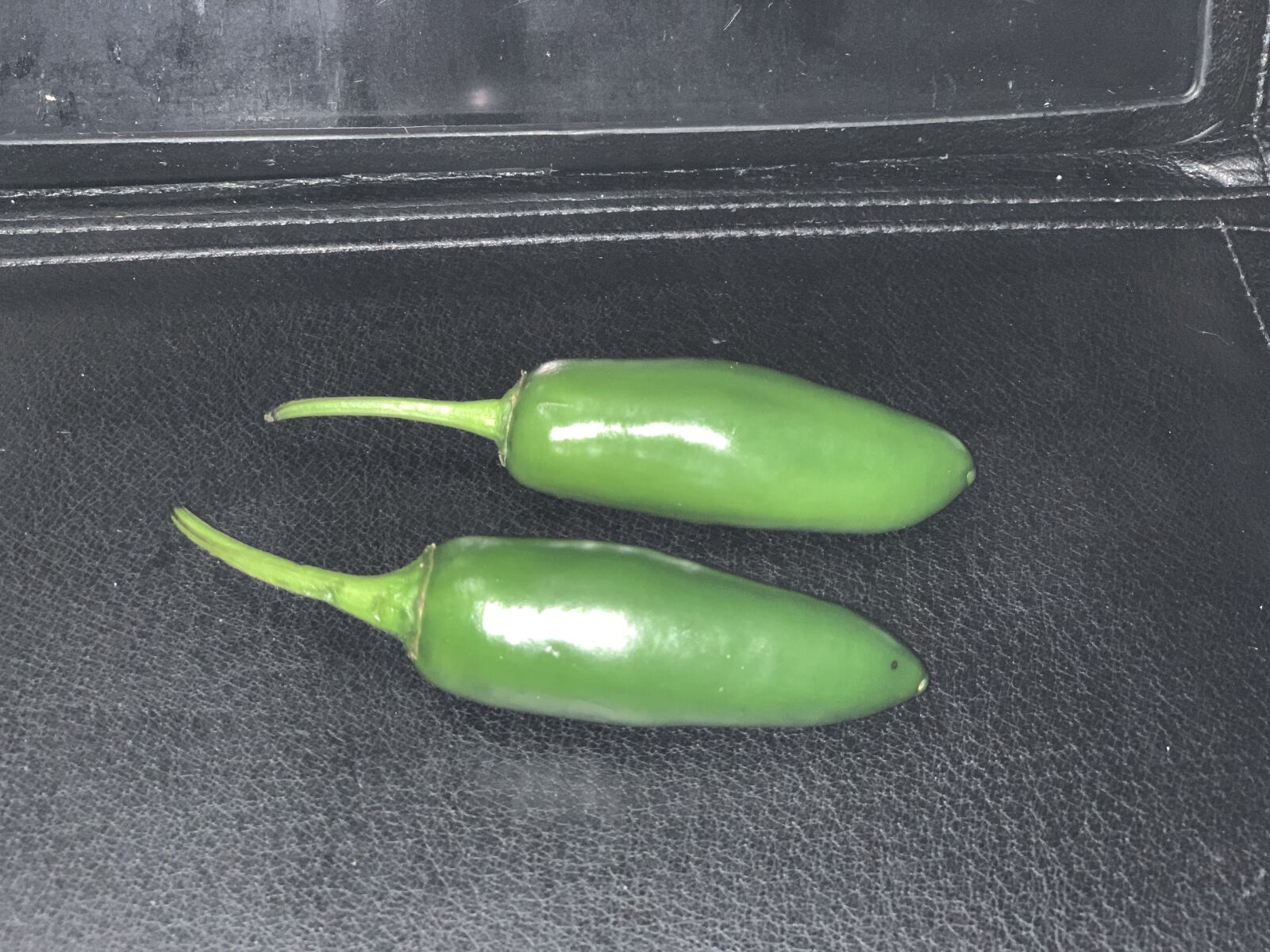 iPhone XS Max back dual camera 6mm f/2.4 sample photo. Jalapeños, green, vegetable photography