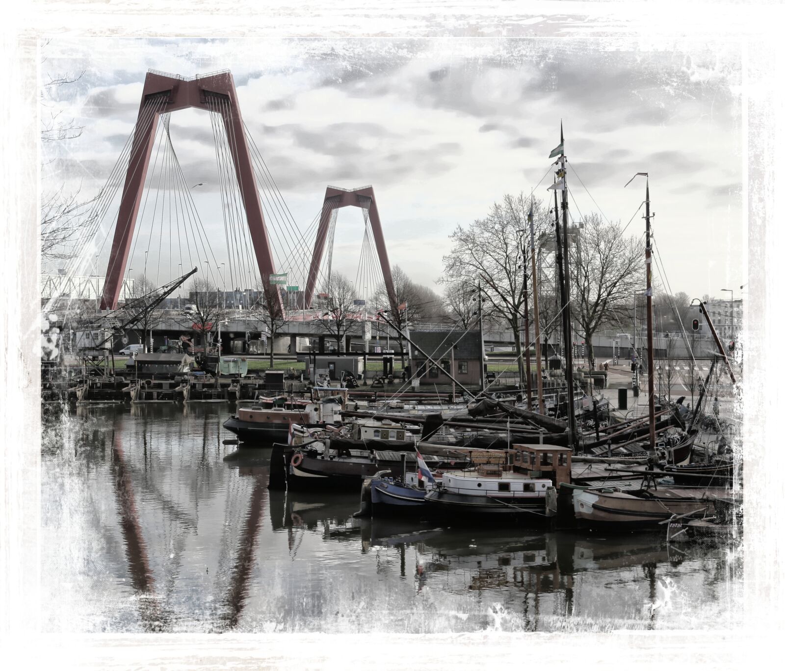 Canon EOS 70D sample photo. Boats, old, harbour, postcard photography